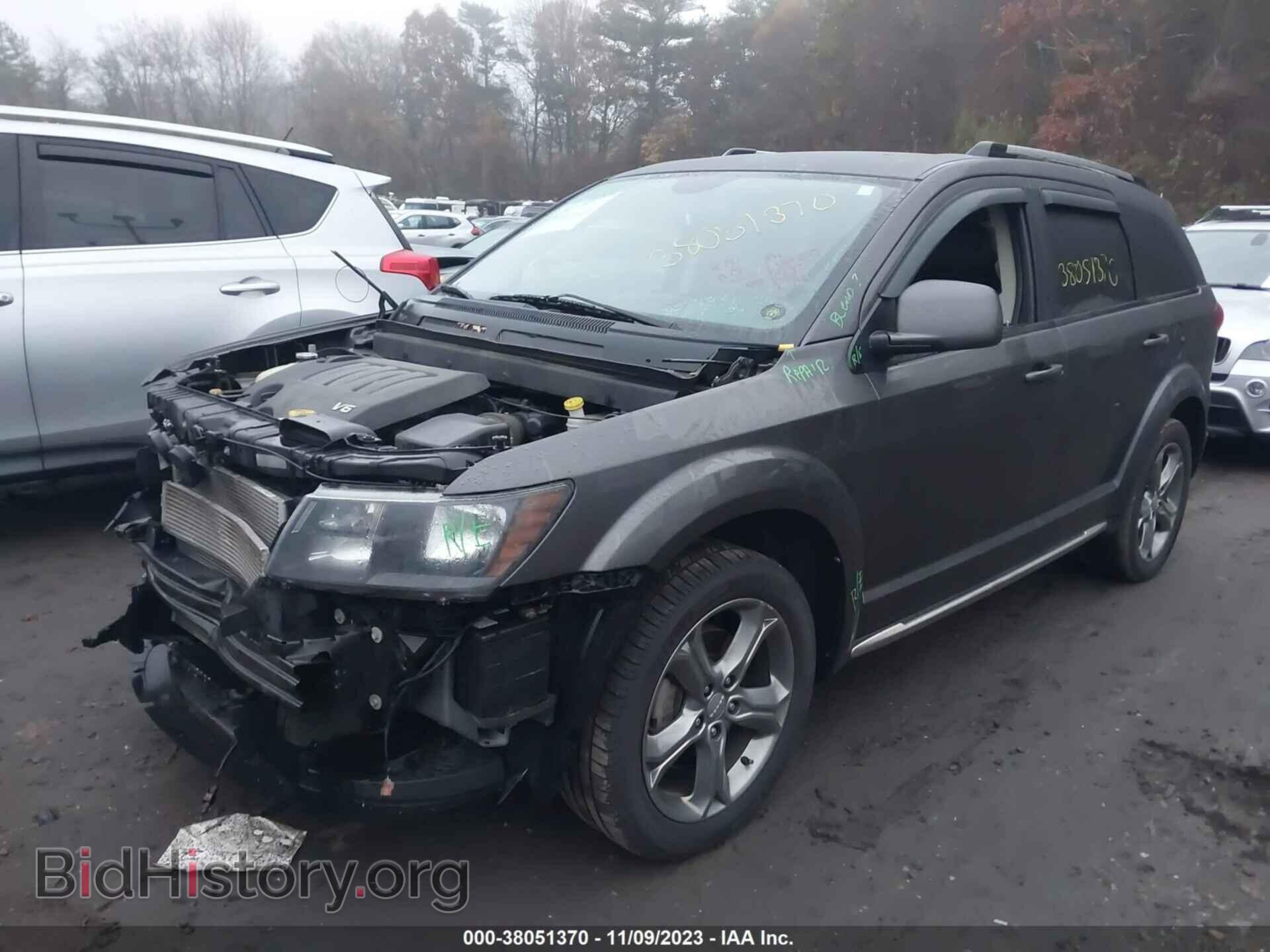 2017 DODGE JOURNEY - VIN: 3C4PDDGG2HT703319 - Фото 2