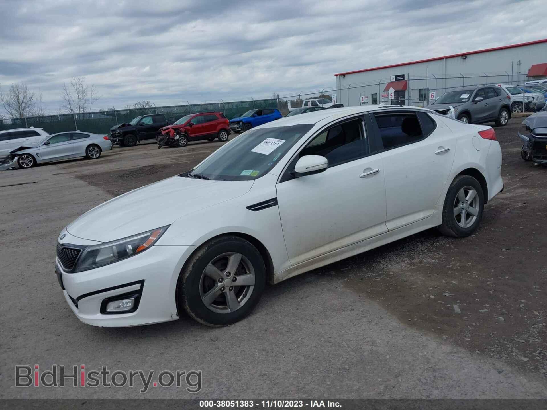 2014 KIA OPTIMA - VIN: KNAGM4A77E5489445 - Фото 2