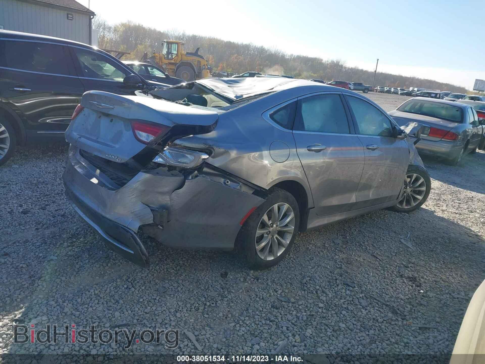 2015 CHRYSLER 200 - VIN: 1C3CCCCB9FN525190 - Photo 4