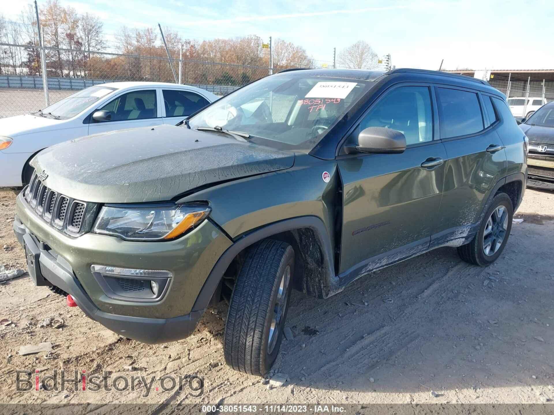 2018 JEEP COMPASS - VIN: 3C4NJDDB6JT143660 - Фото 2