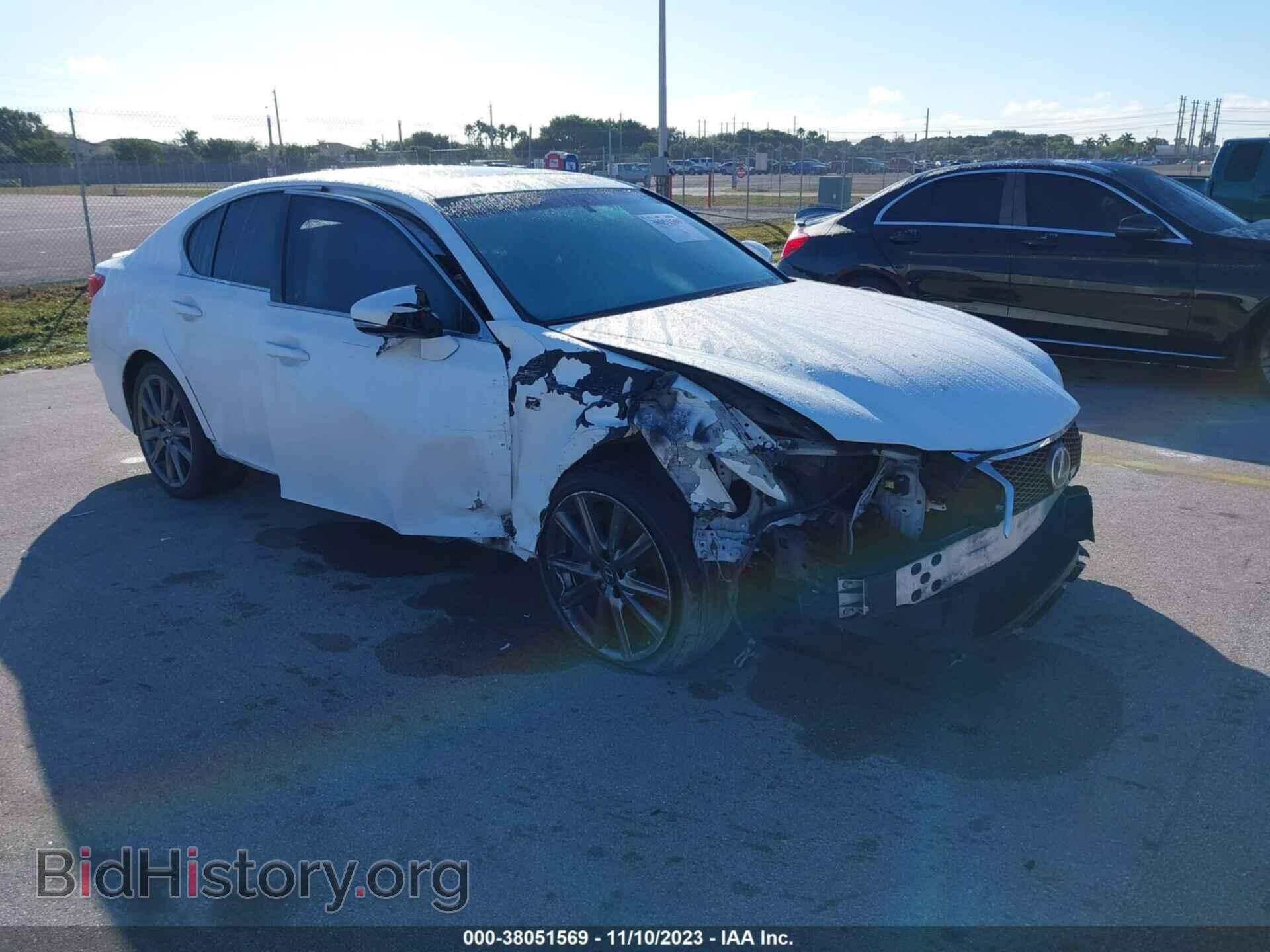 Фотография JTHBE1BL3FA014001 - LEXUS GS 350 2015