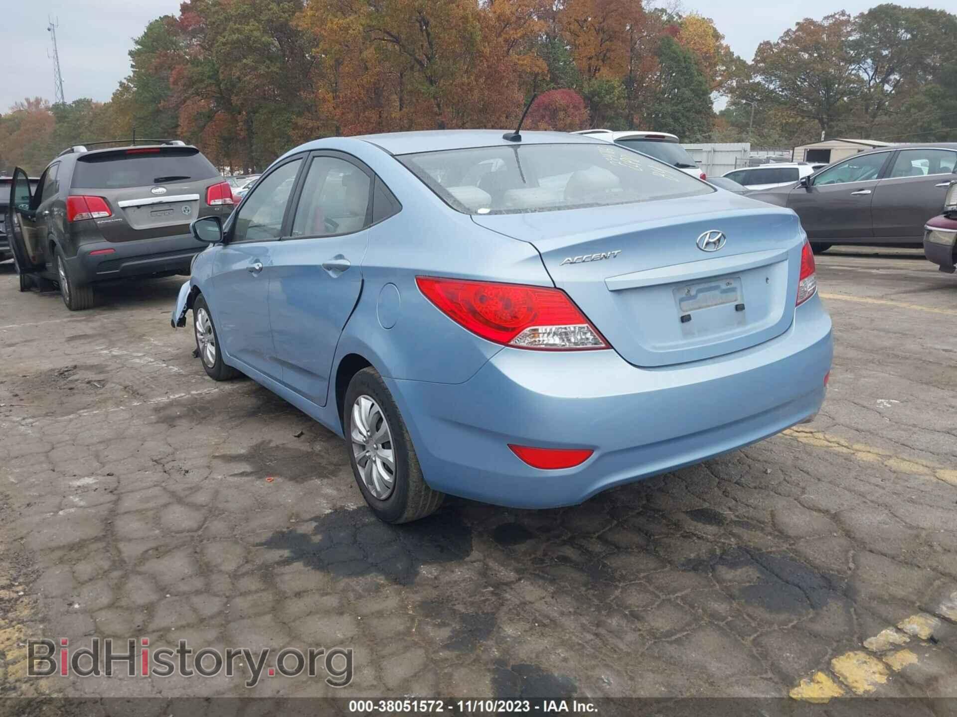 2012 HYUNDAI ACCENT - VIN: KMHCT4AE0CU201265 - Фото 3