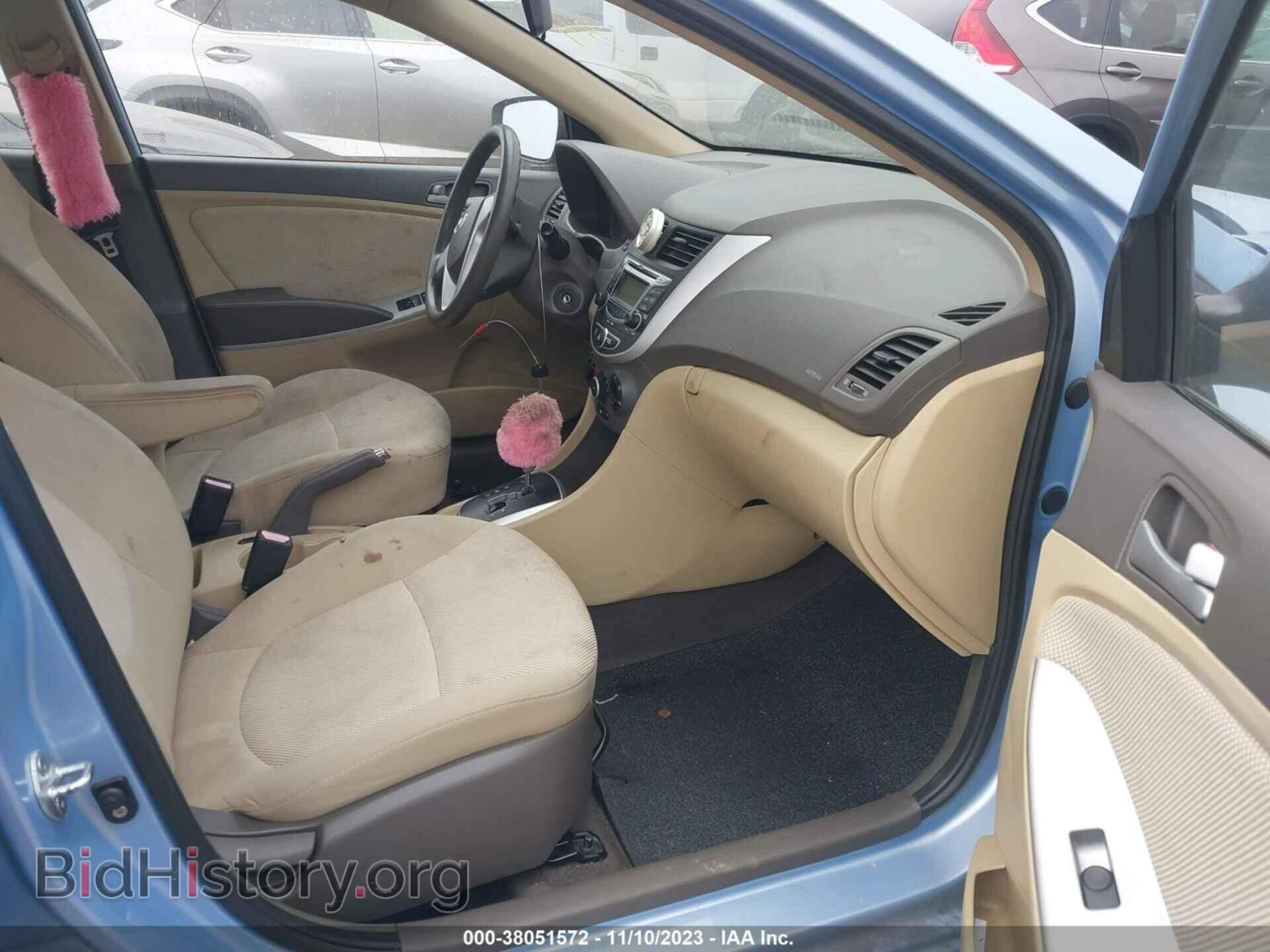 2012 HYUNDAI ACCENT - VIN: KMHCT4AE0CU201265 - Фото 5