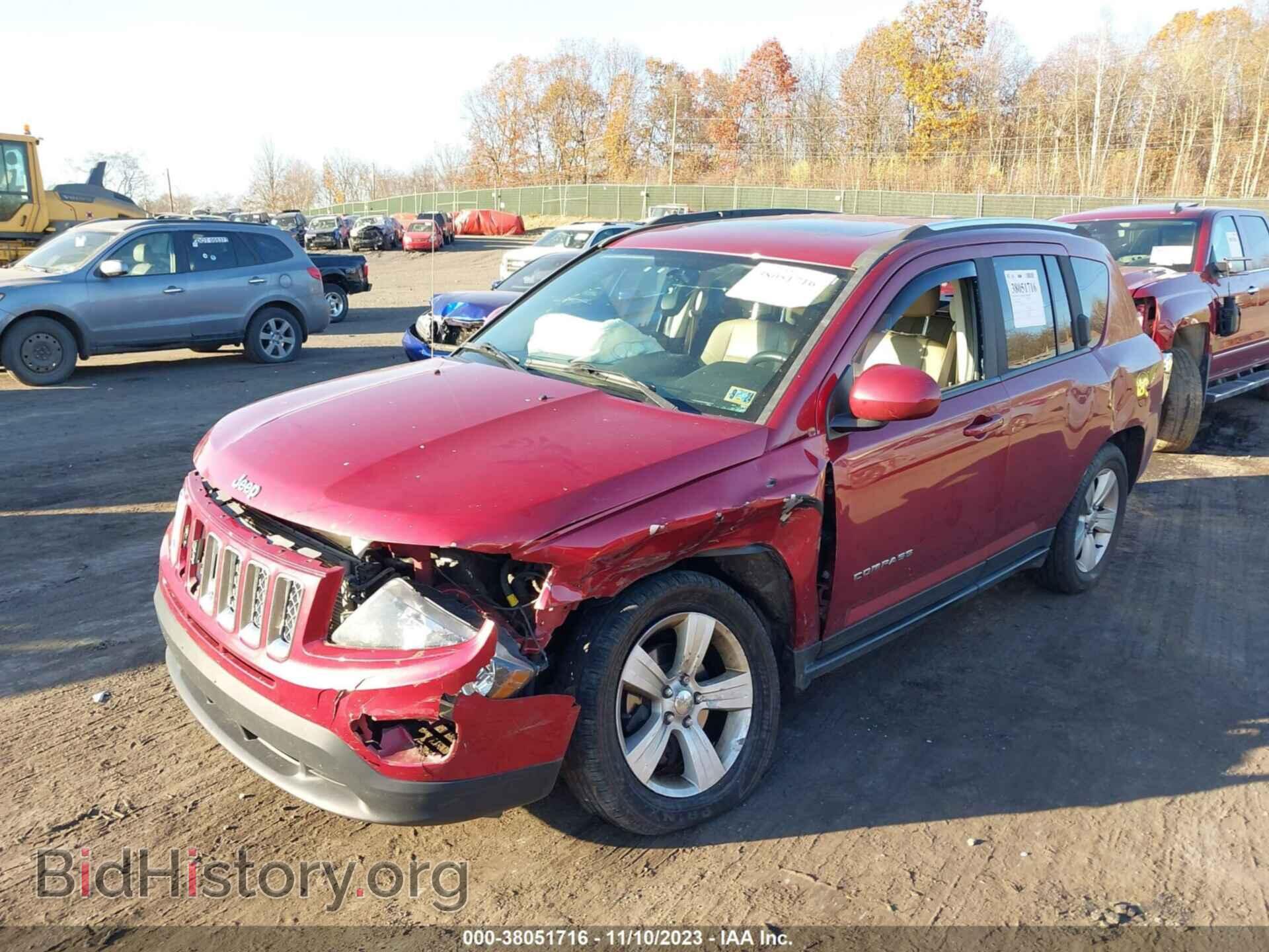 2014 JEEP COMPASS - VIN: 1C4NJDEB7ED698238 - Фото 2