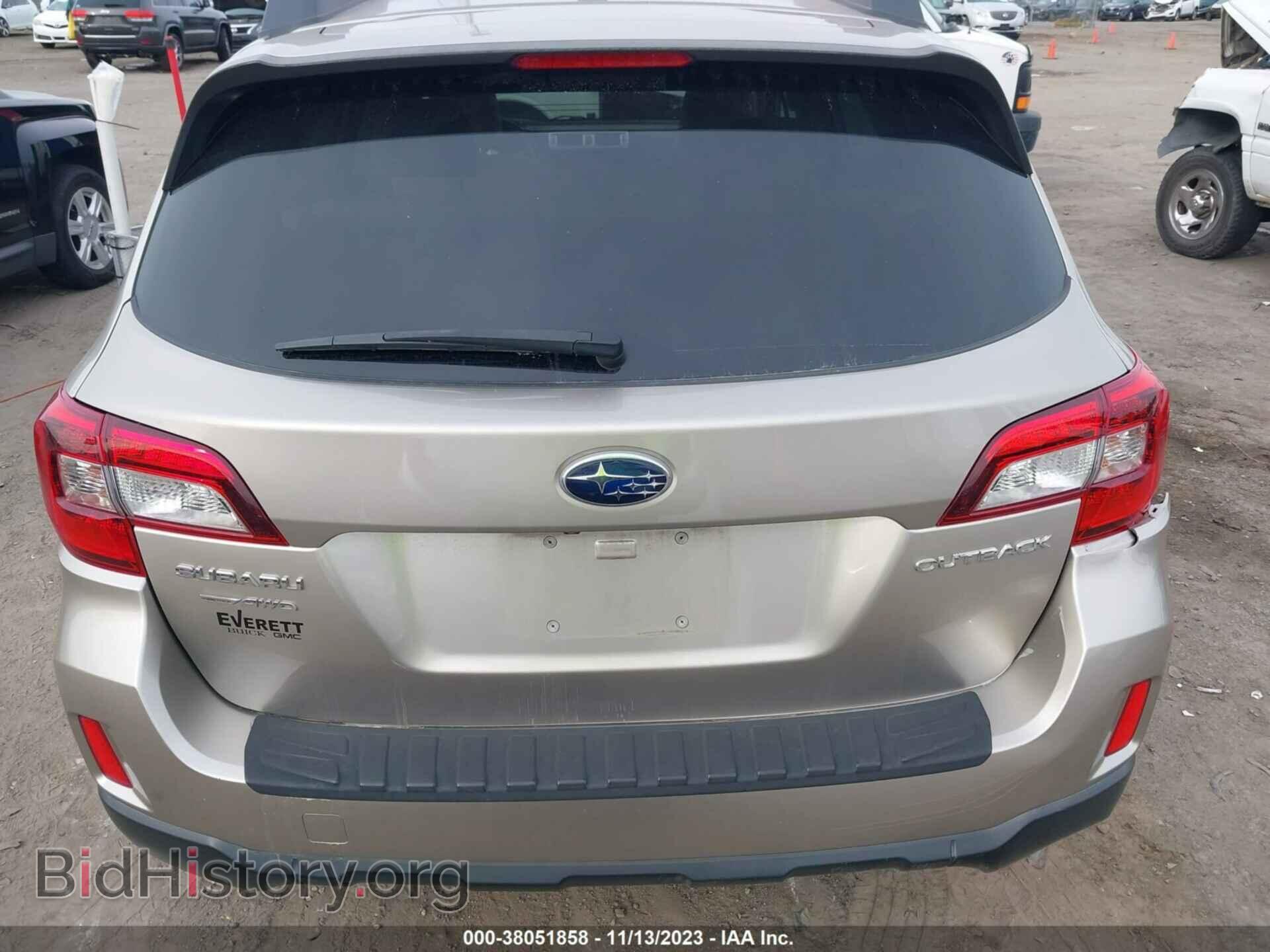 2015 SUBARU OUTBACK - VIN: 4S4BSBLC6F3320186 - Фото 16