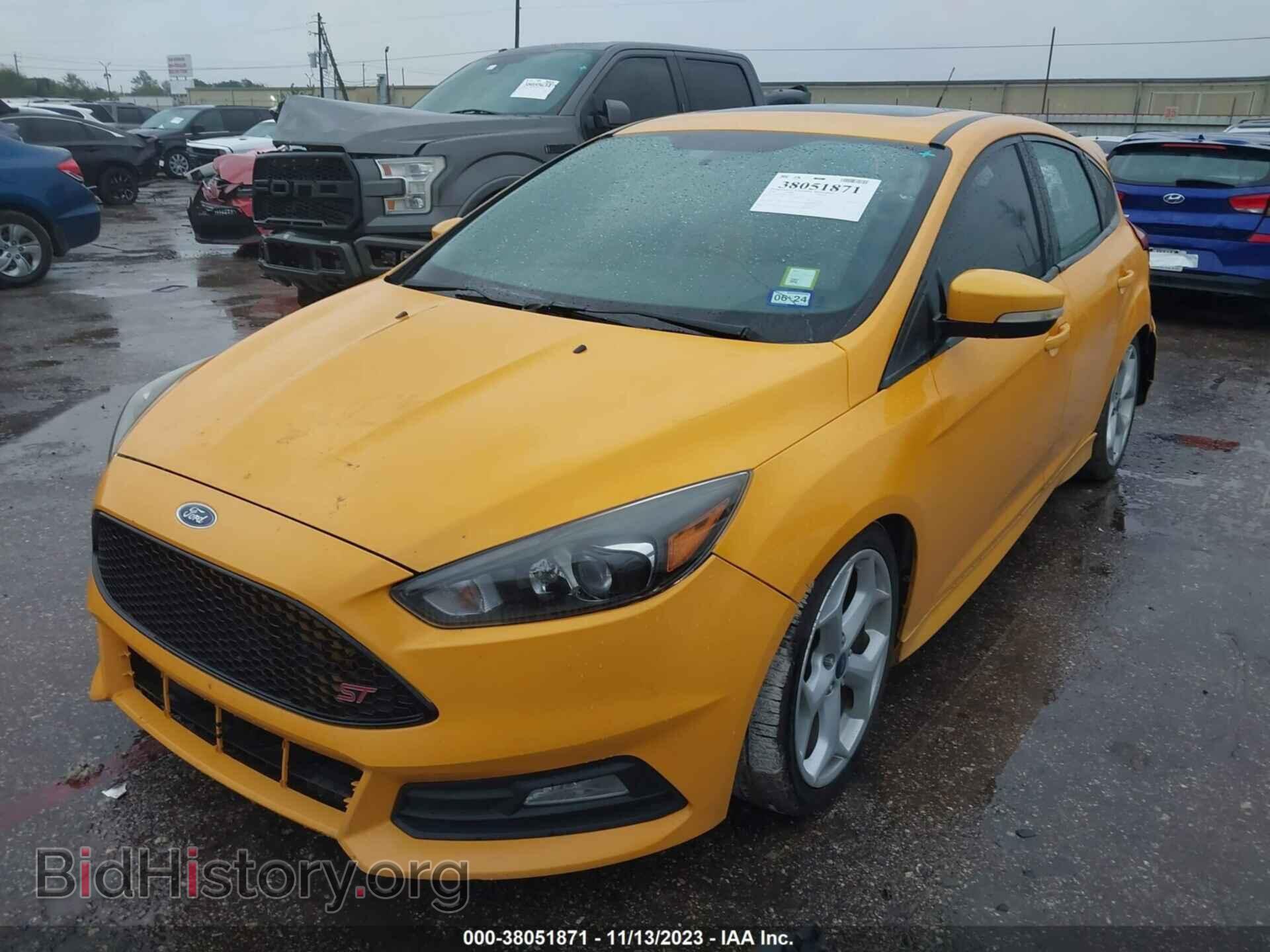 2016 FORD FOCUS ST - VIN: 1FADP3L97GL335392 - Фото 2