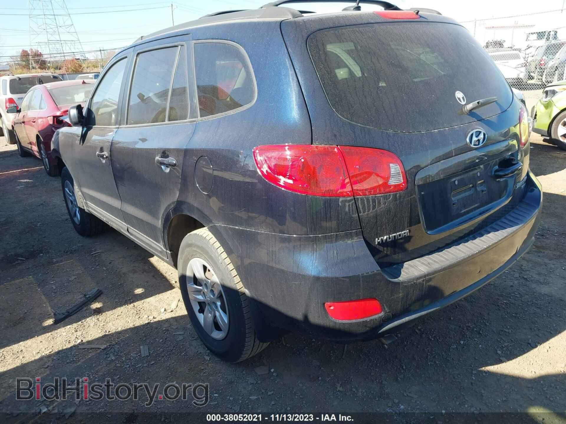 2009 HYUNDAI SANTA FE - VIN: 5NMSG73D09H266269 - Фото 3