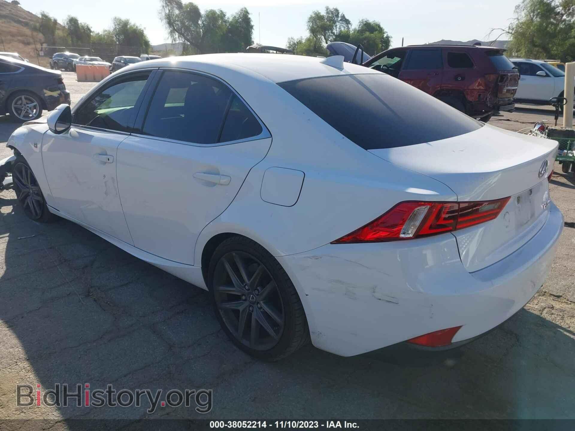 2014 LEXUS IS 350 - VIN: JTHBE1D20E5012900 - Фото 3