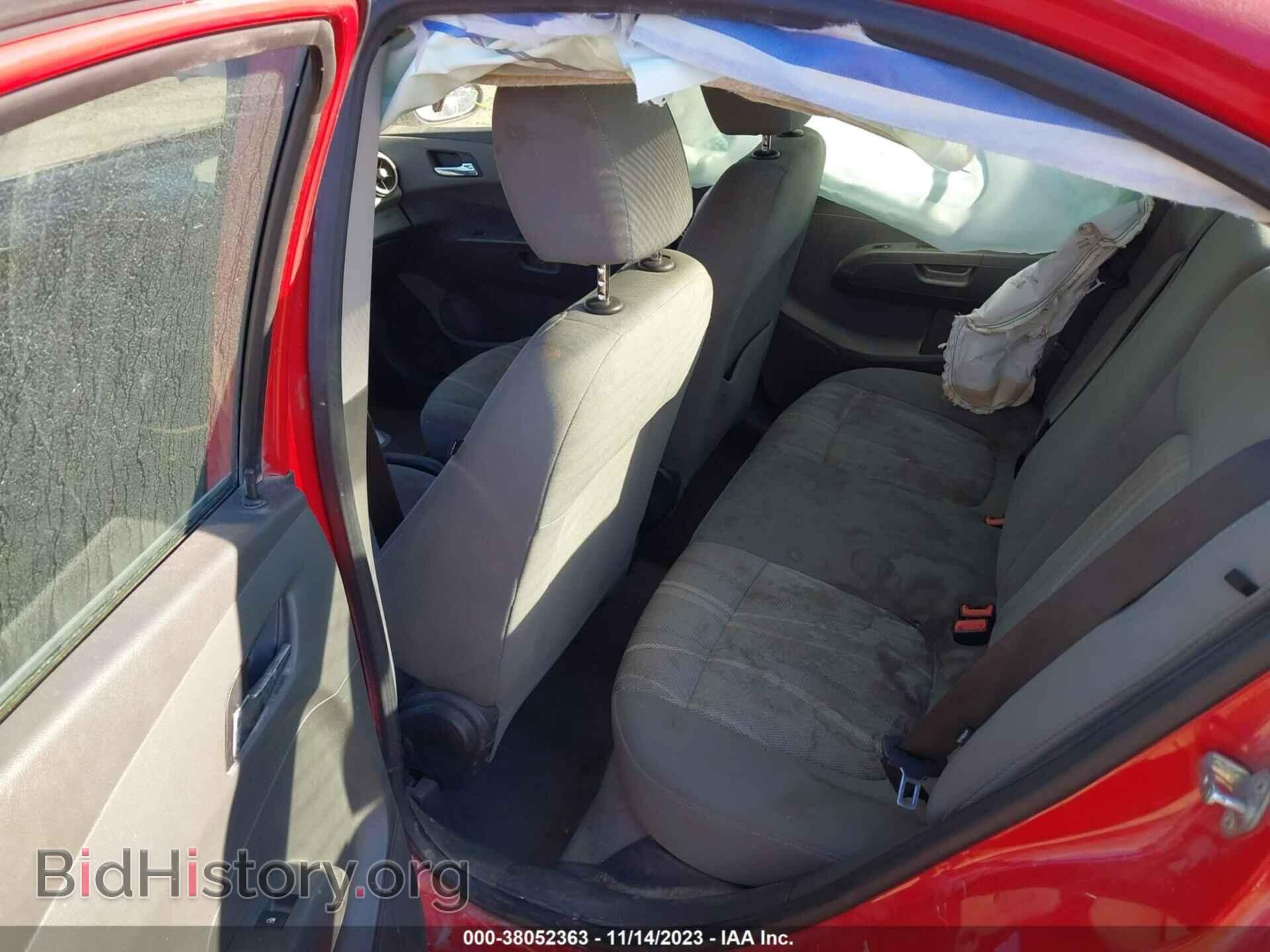 2012 CHEVROLET SONIC - VIN: 1G1JC5SH2C4106936 - Фото 8