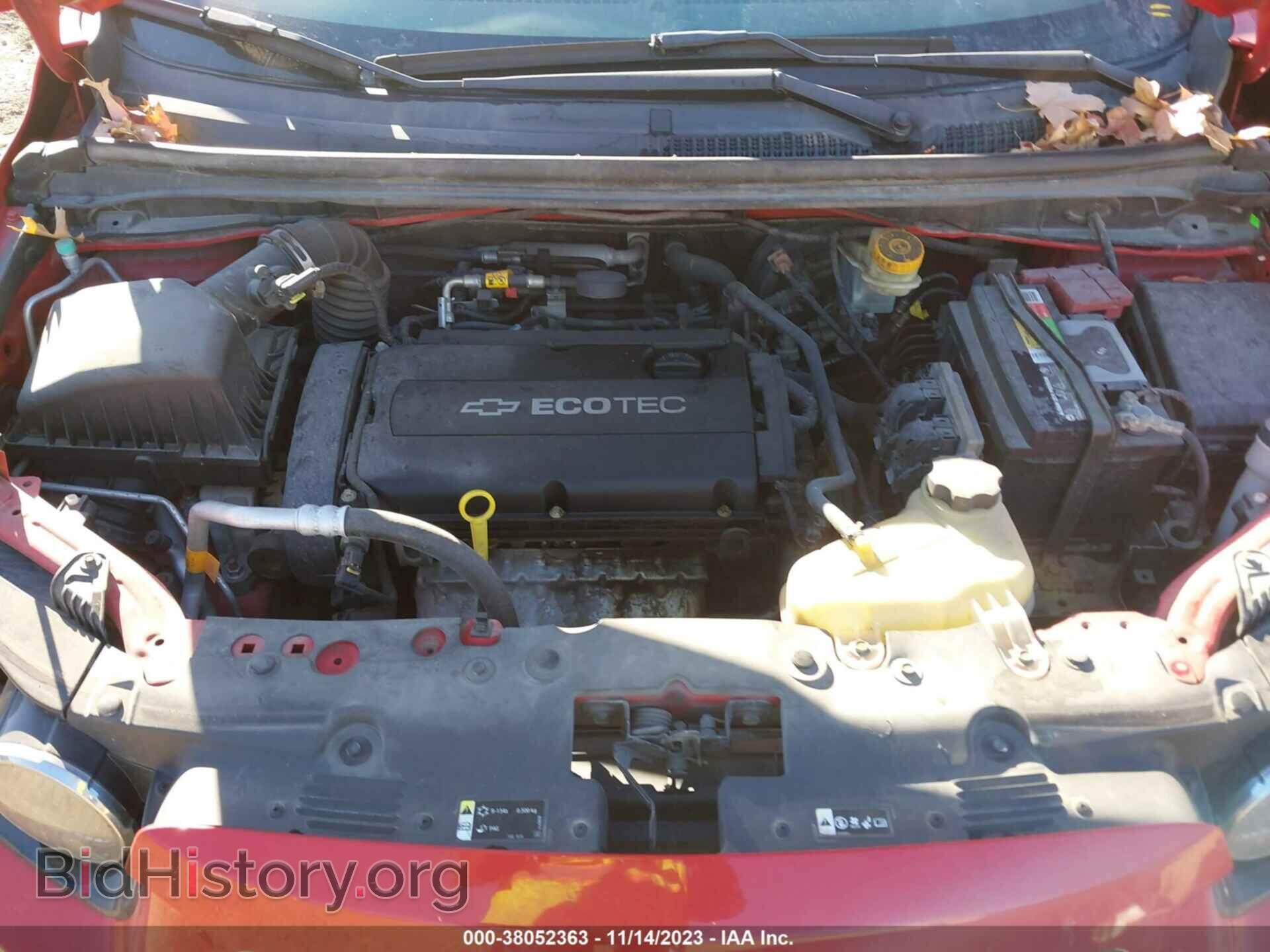 2012 CHEVROLET SONIC - VIN: 1G1JC5SH2C4106936 - Фото 10