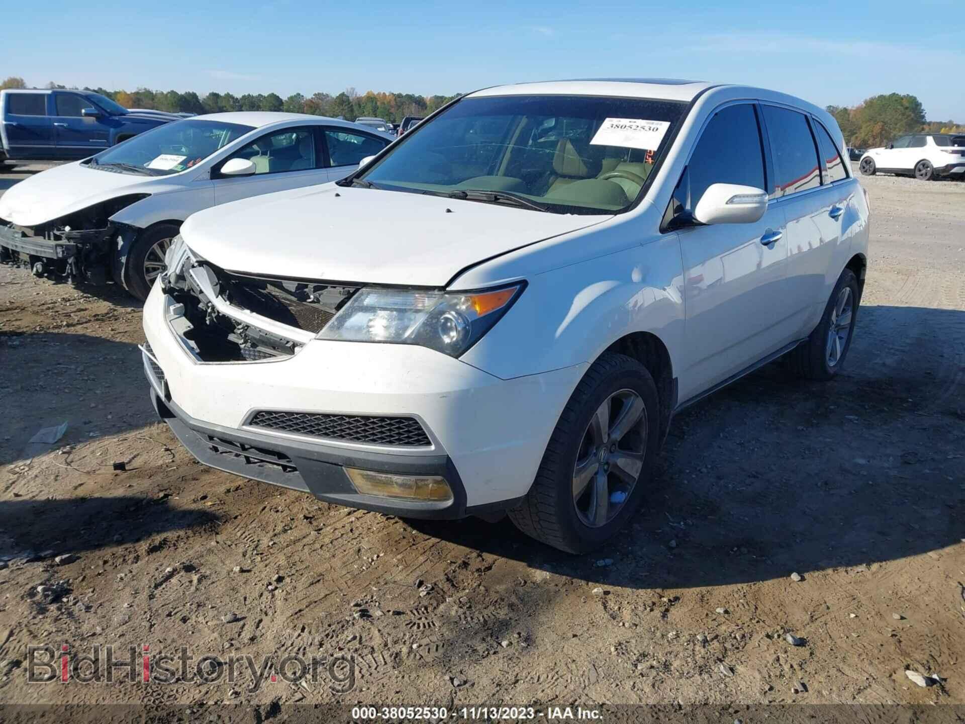 2012 ACURA MDX - VIN: 2HNYD2H37CH526749 - Фото 2