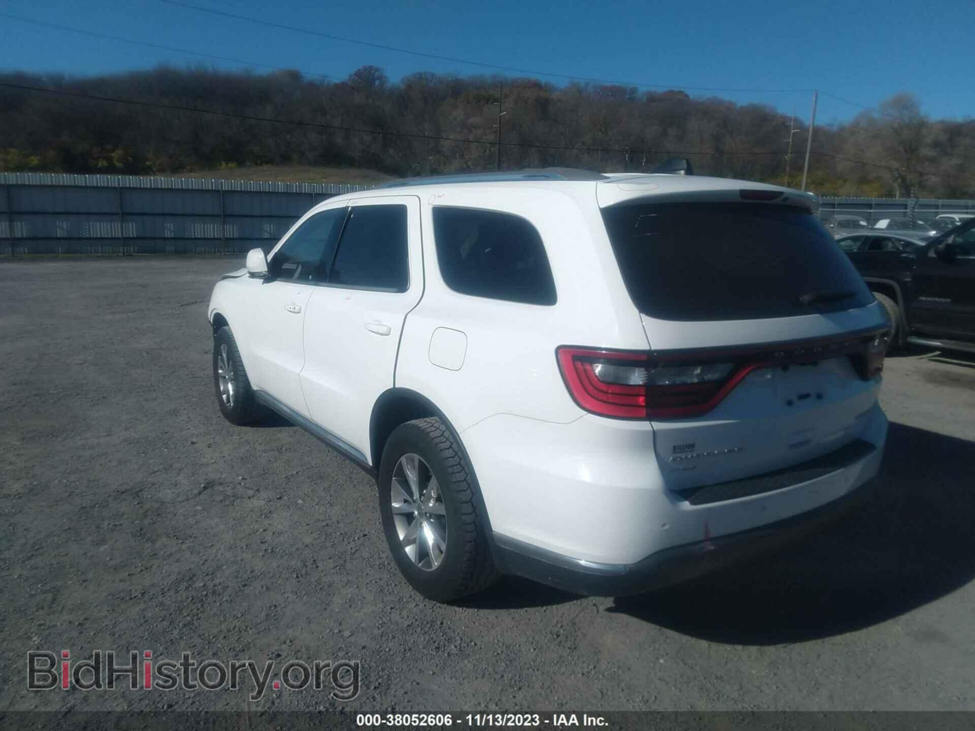 2014 DODGE DURANGO - VIN: 1C4RDJDG5EC552639 - Фото 3