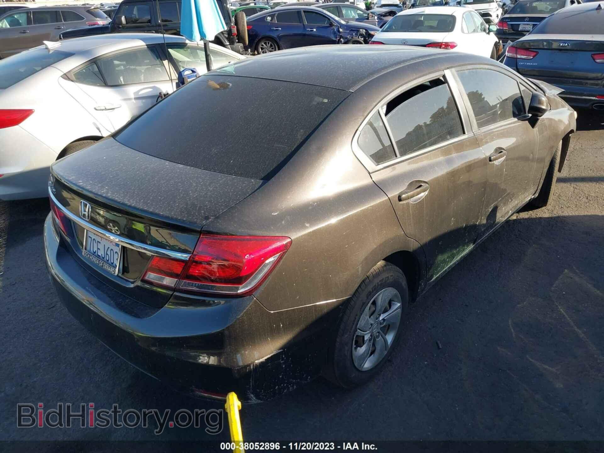 2013 HONDA CIVIC - VIN: 19XFB2F58DE265927 - Фото 4