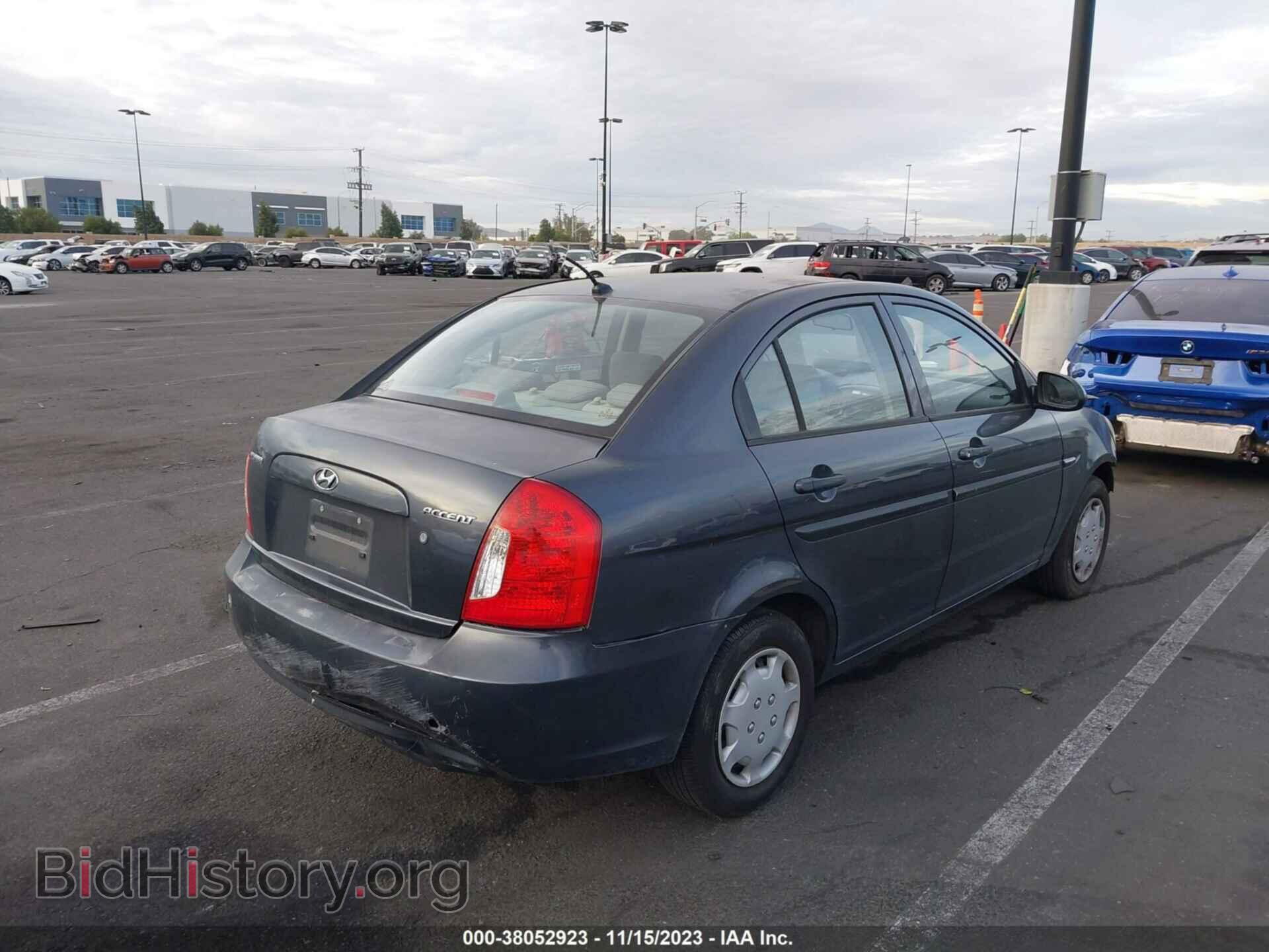 2009 HYUNDAI ACCENT - VIN: KMHCN46C19U384315 - Фото 4