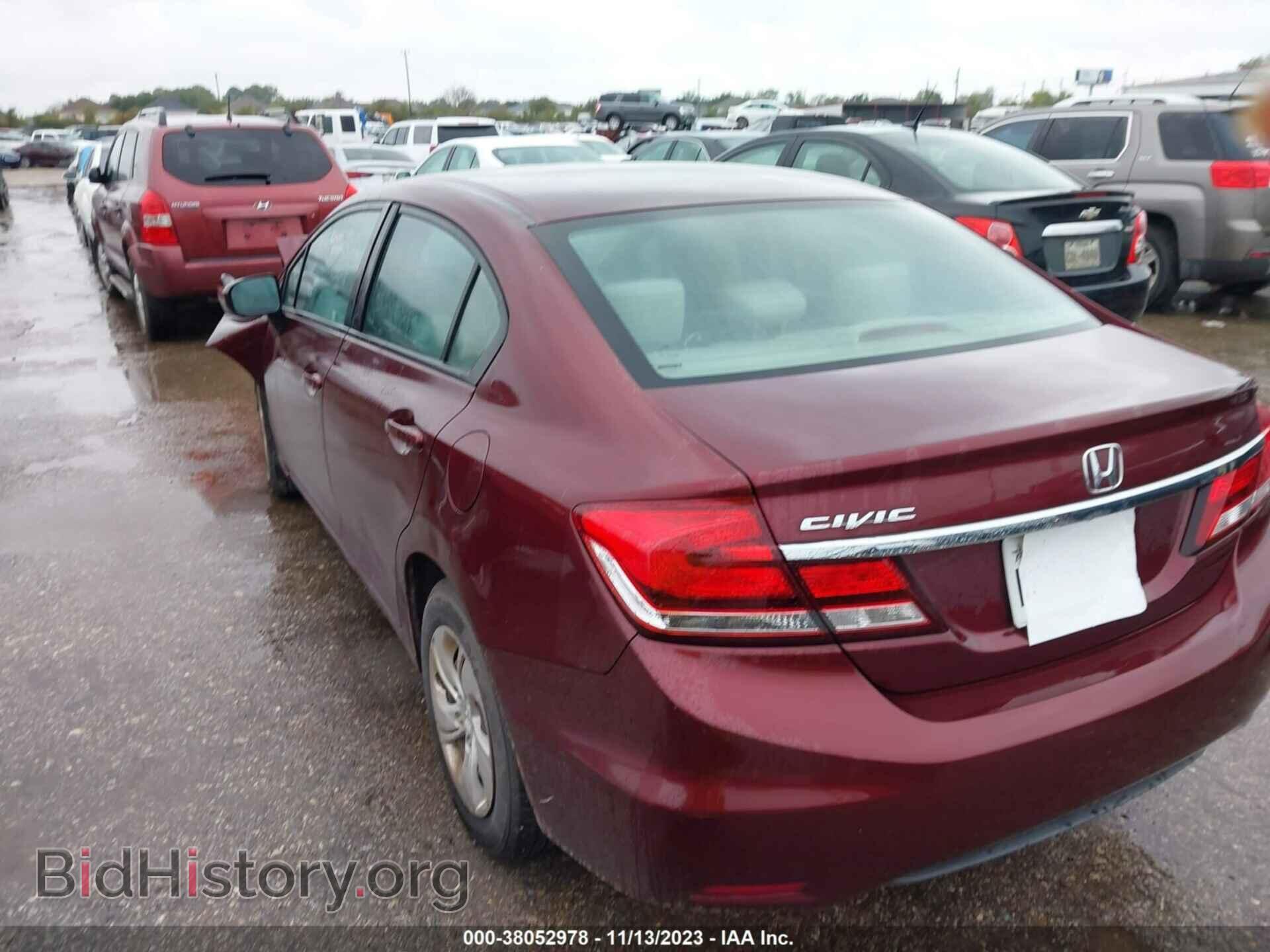 2014 HONDA CIVIC - VIN: 19XFB2F5XEE222966 - Фото 3