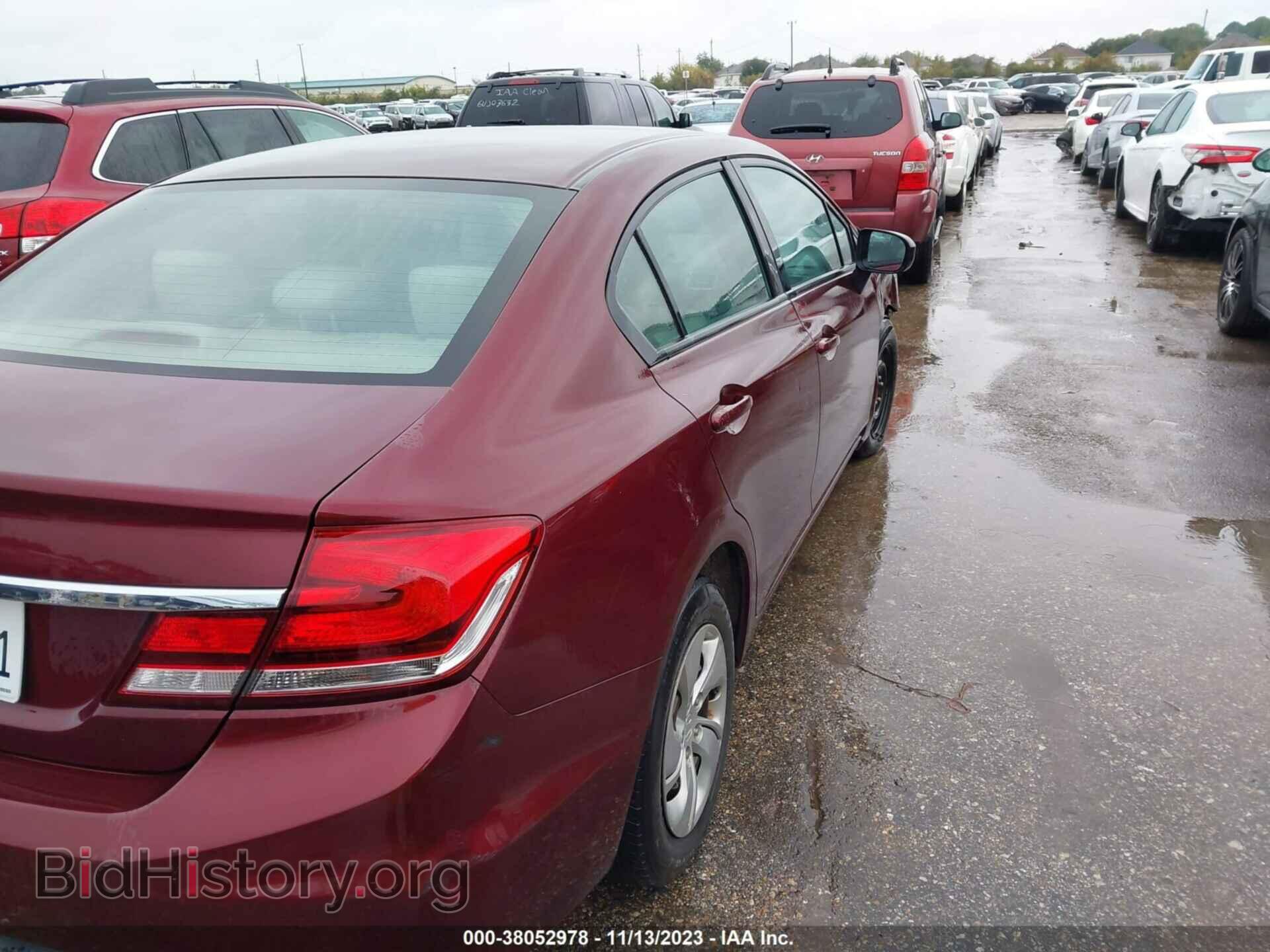 2014 HONDA CIVIC - VIN: 19XFB2F5XEE222966 - Фото 4