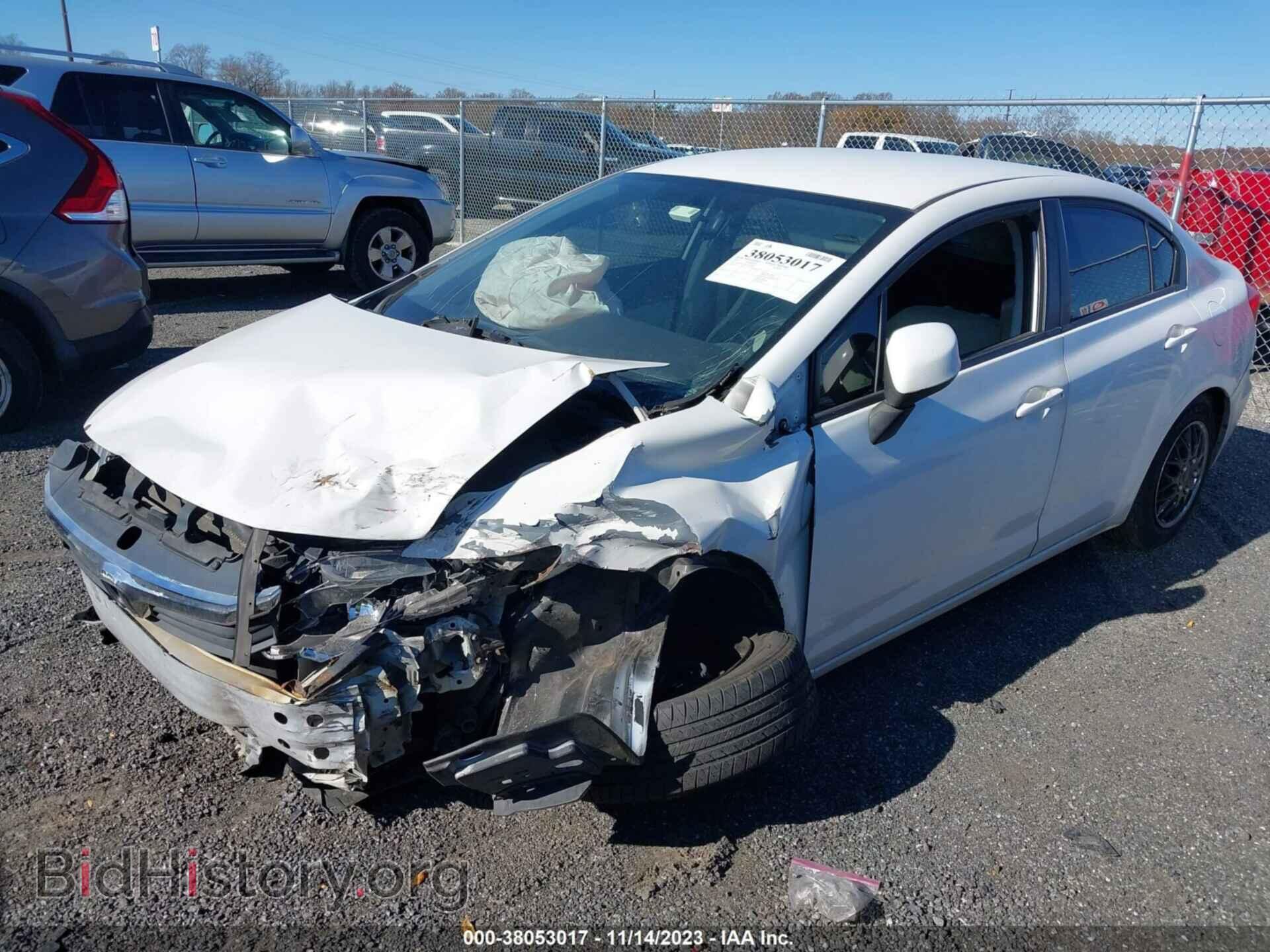 2012 HONDA CIVIC - VIN: 19XFB2F50CE316982 - Фото 2