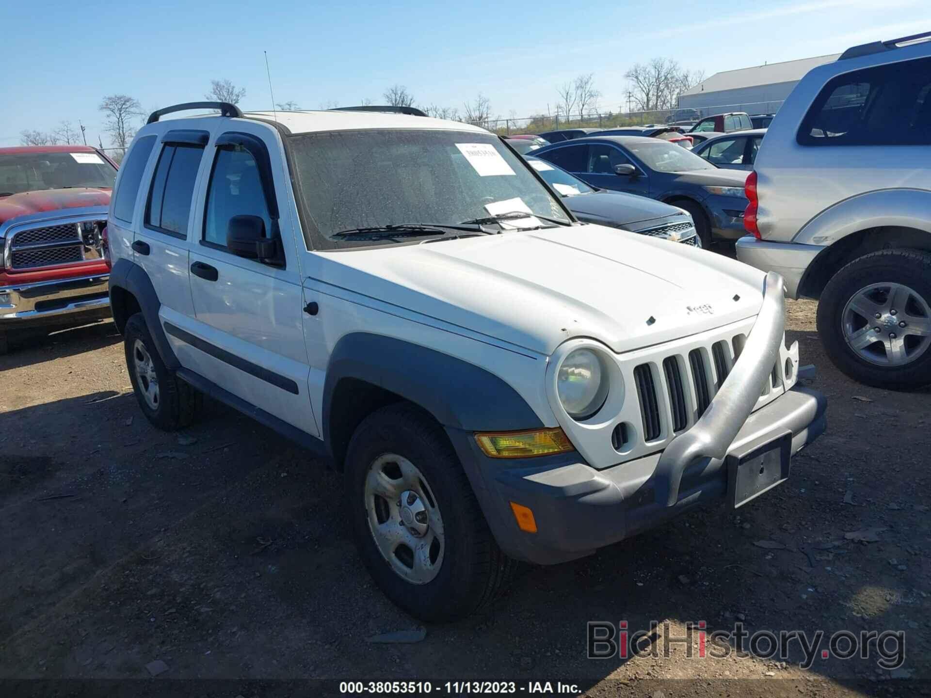 Photo 1J4GL48K97W500582 - JEEP LIBERTY 2007