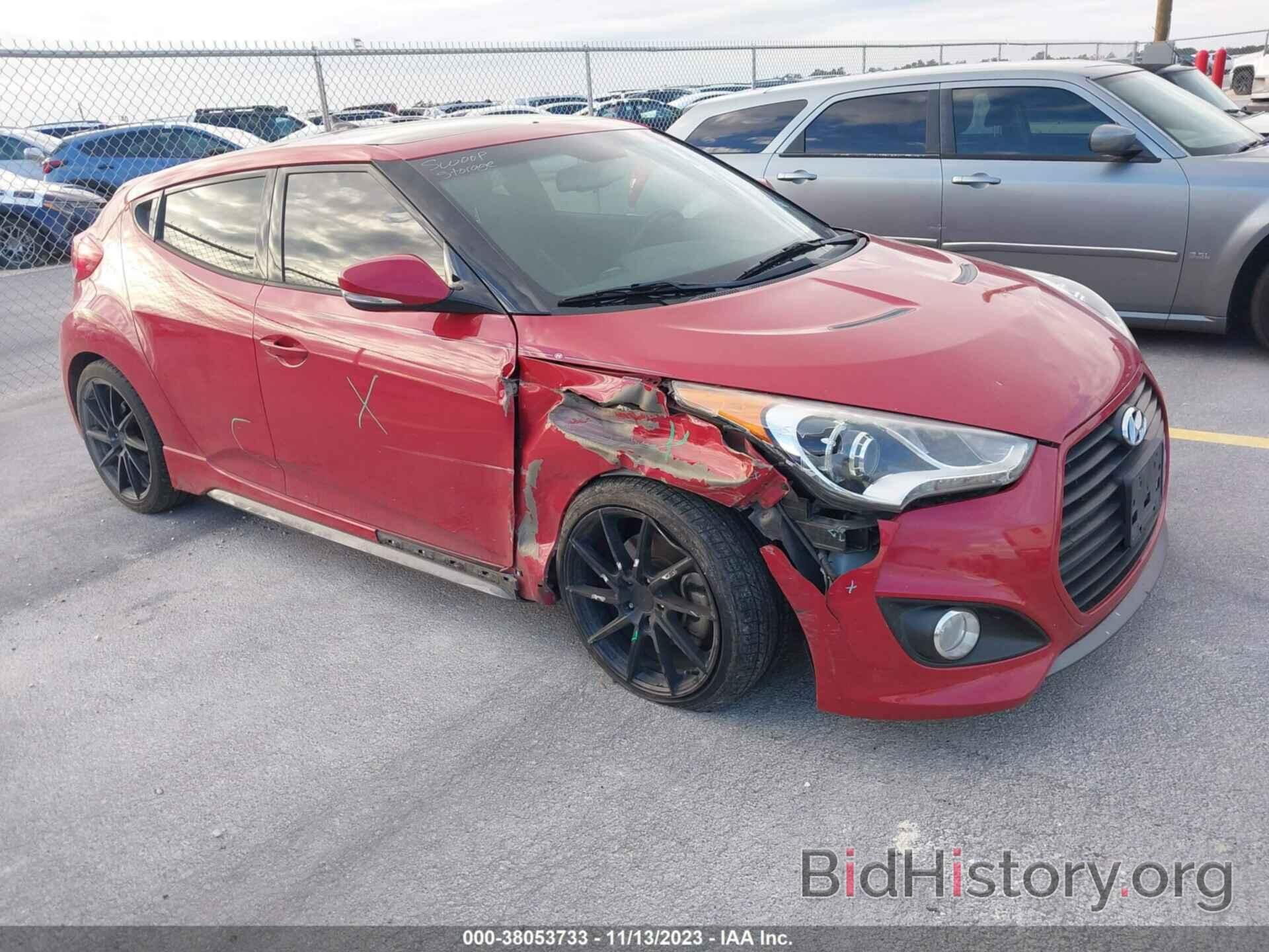 Фотография KMHTC6AE3FU240772 - HYUNDAI VELOSTER 2015