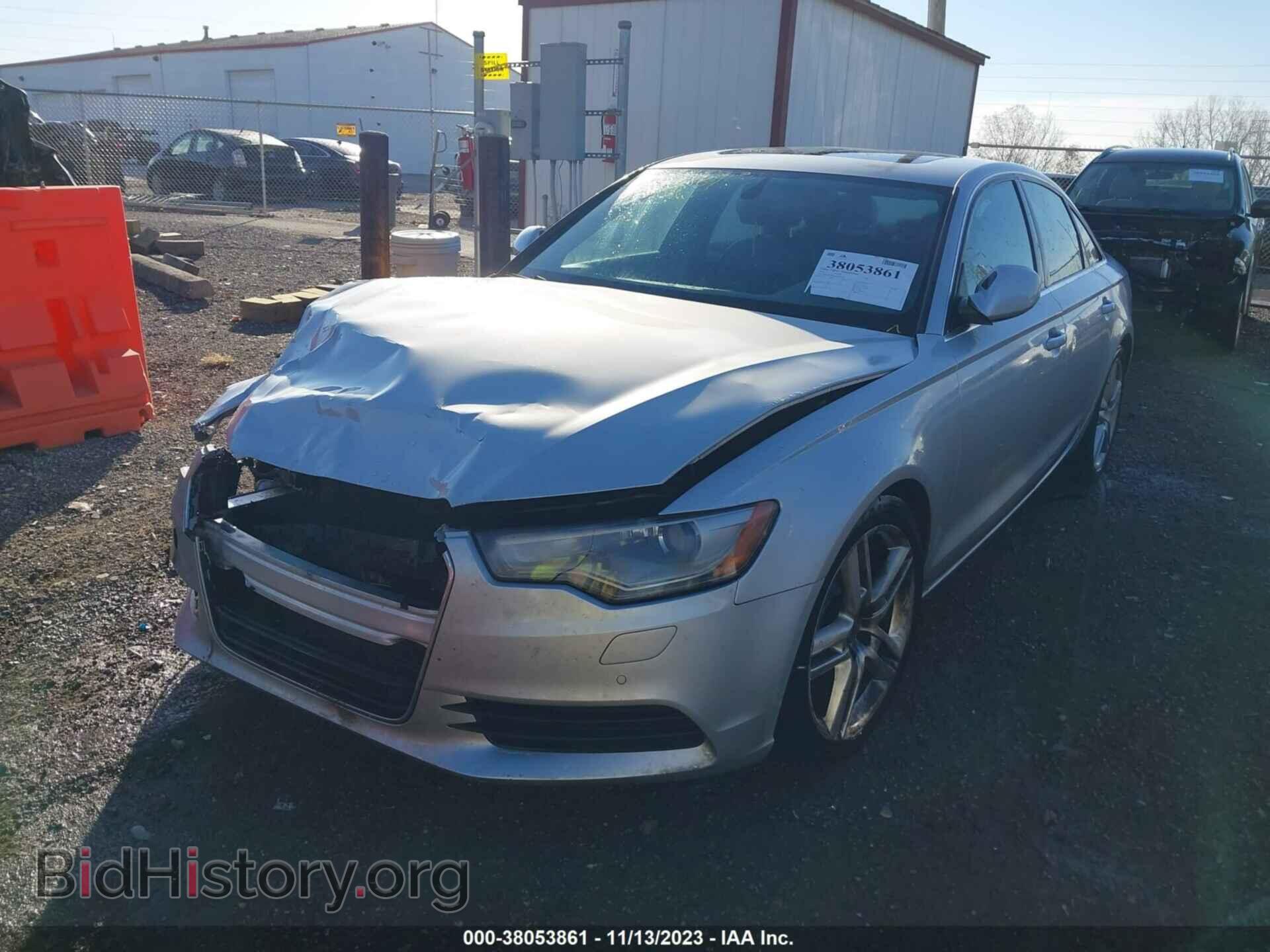 2014 AUDI A6 - VIN: WAUGFAFC9EN077719 - Фото 2