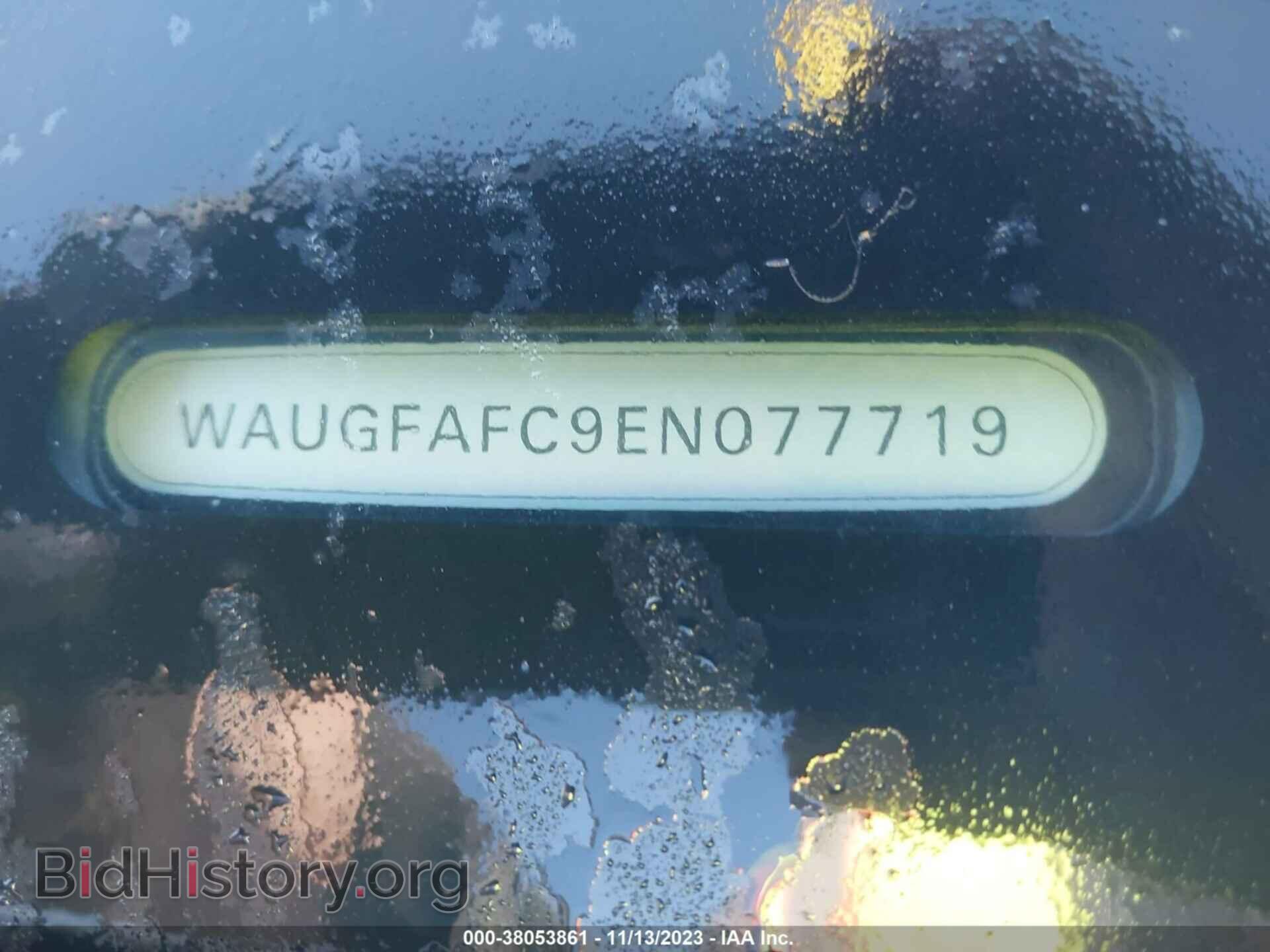2014 AUDI A6 - VIN: WAUGFAFC9EN077719 - Фото 9
