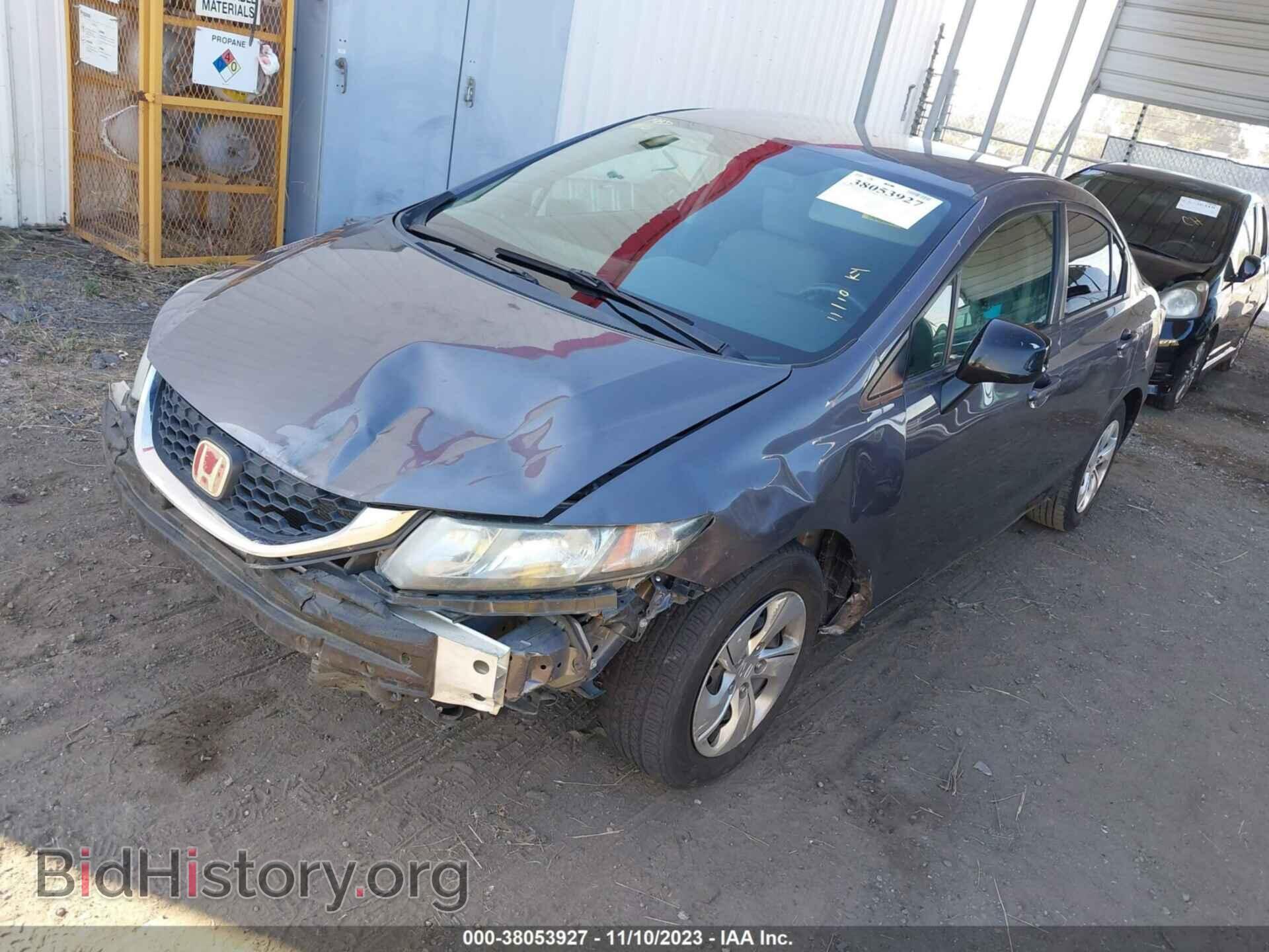 2015 HONDA CIVIC - VIN: 2HGFB2F52FH534626 - Фото 2