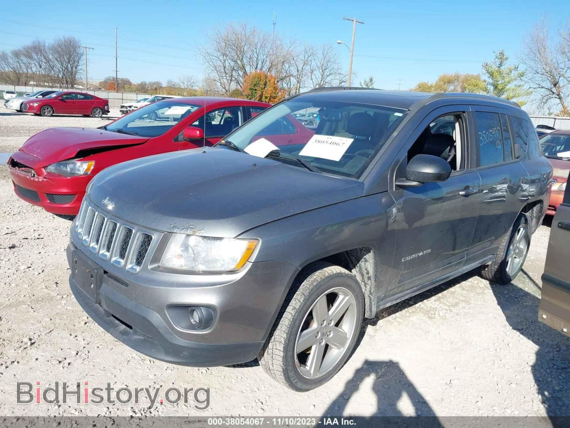 2012 JEEP COMPASS - VIN: 1C4NJDCB2CD594918 - Фото 2