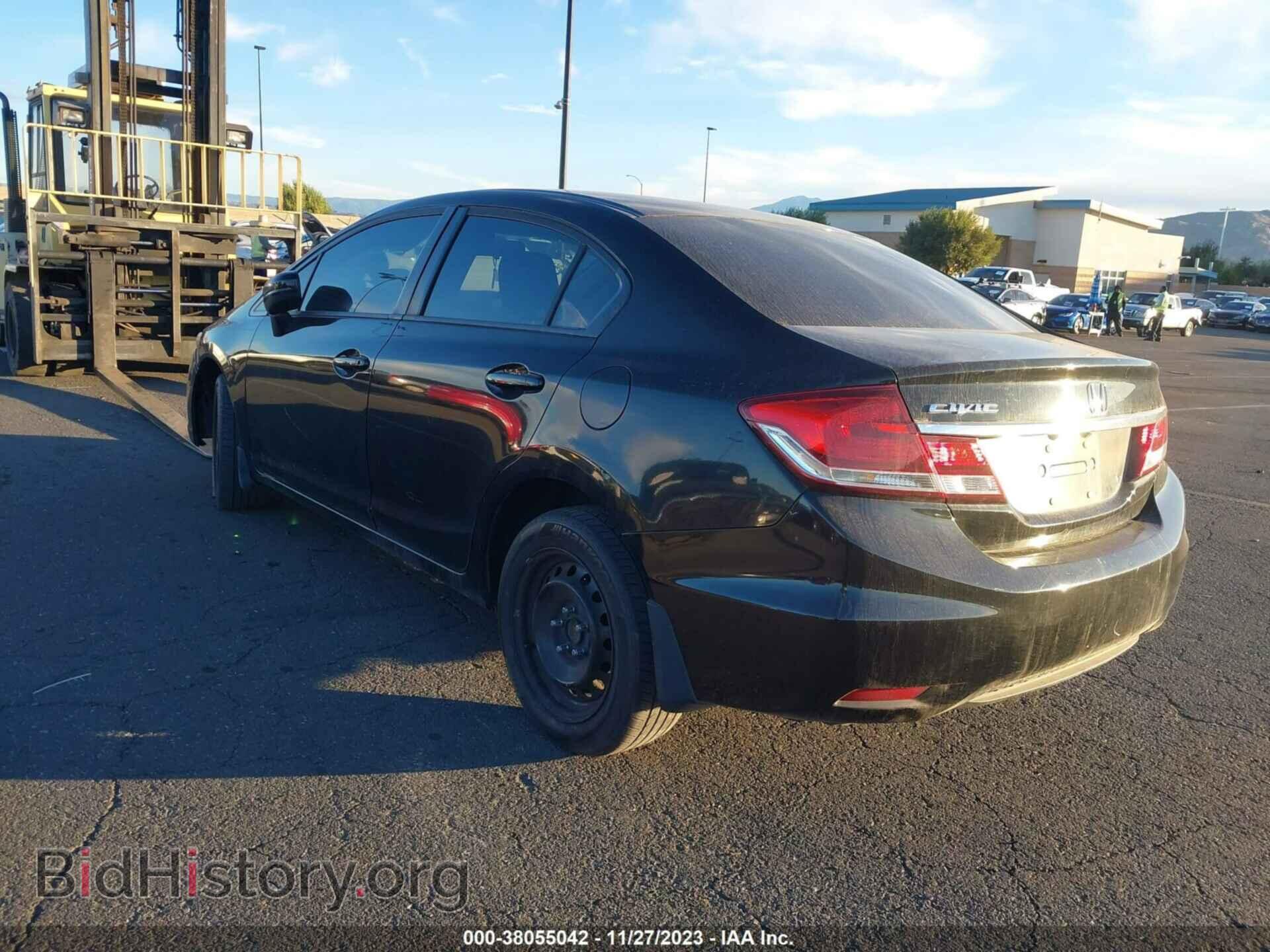 2014 HONDA CIVIC - VIN: 19XFB2F50EE253806 - Фото 3