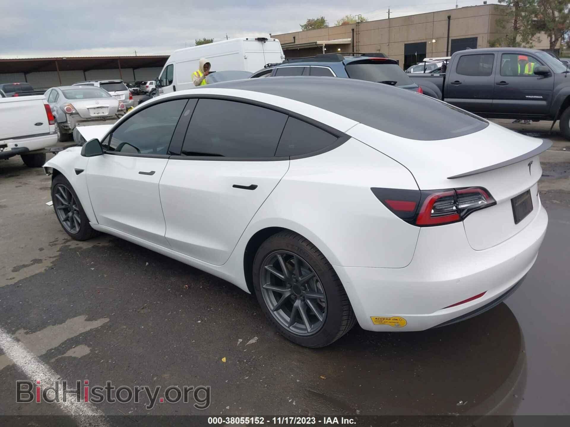 2022 TESLA MODEL 3 - VIN: 5YJ3E1EB7NF182075 - Фото 3