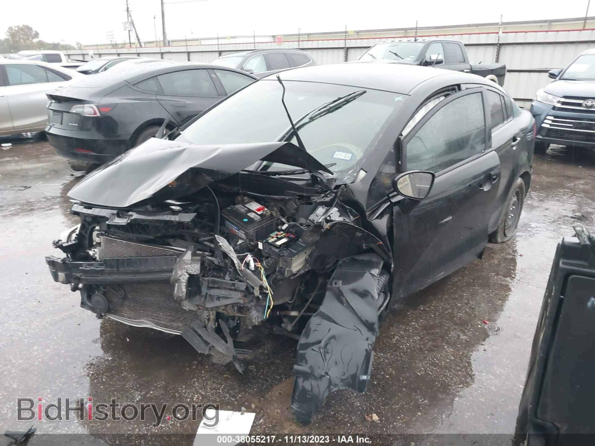 2013 KIA RIO - VIN: KNADM4A37D6250440 - Фото 2