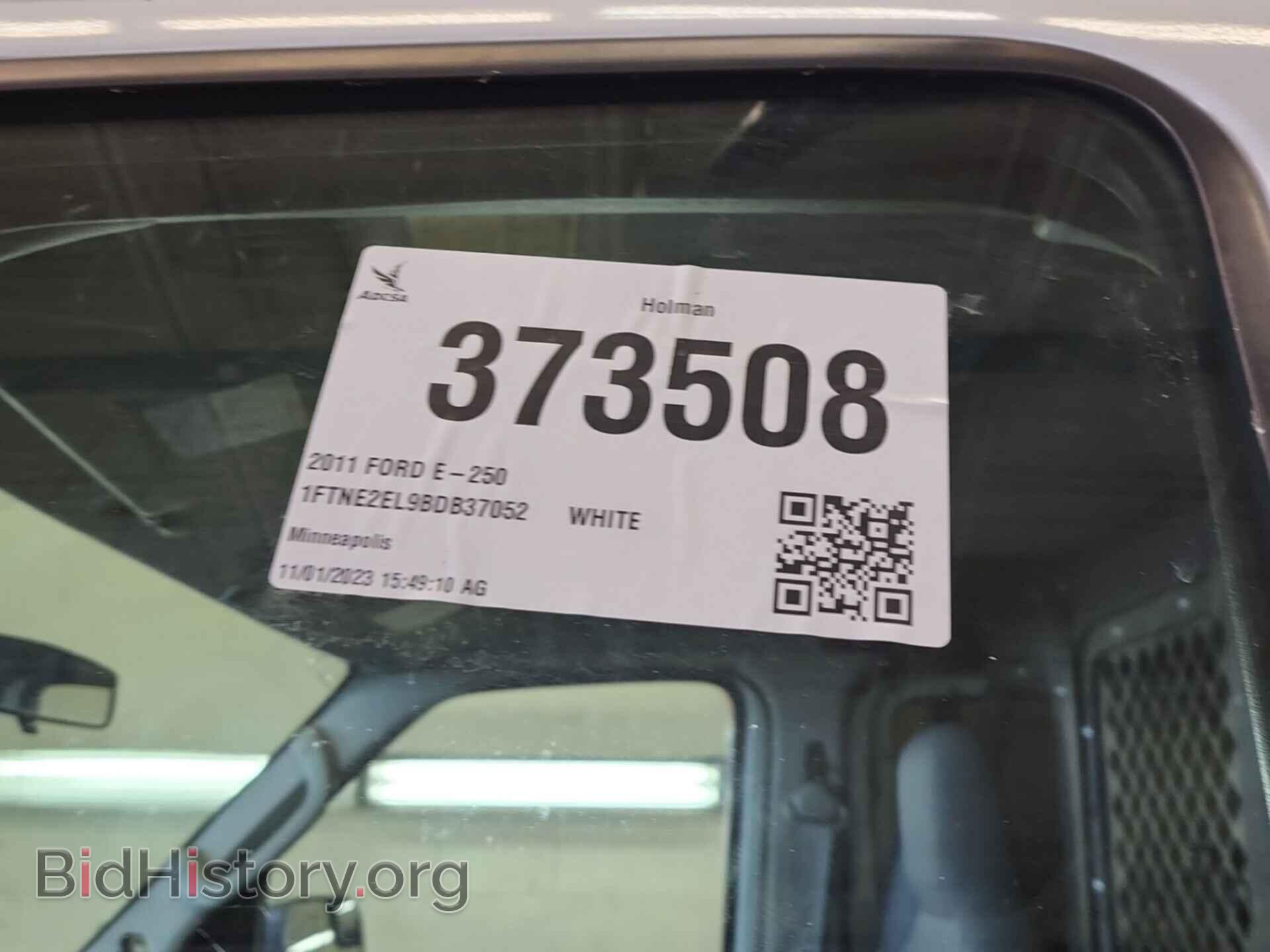 2011 FORD ECONOLINE - VIN: 1FTNE2EL9BDB37052 - Photo 2