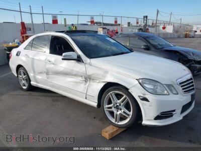 2013 Mercedes-Benz E 350, белый — VIN WDDHF5KBXDA726242, IAAI
