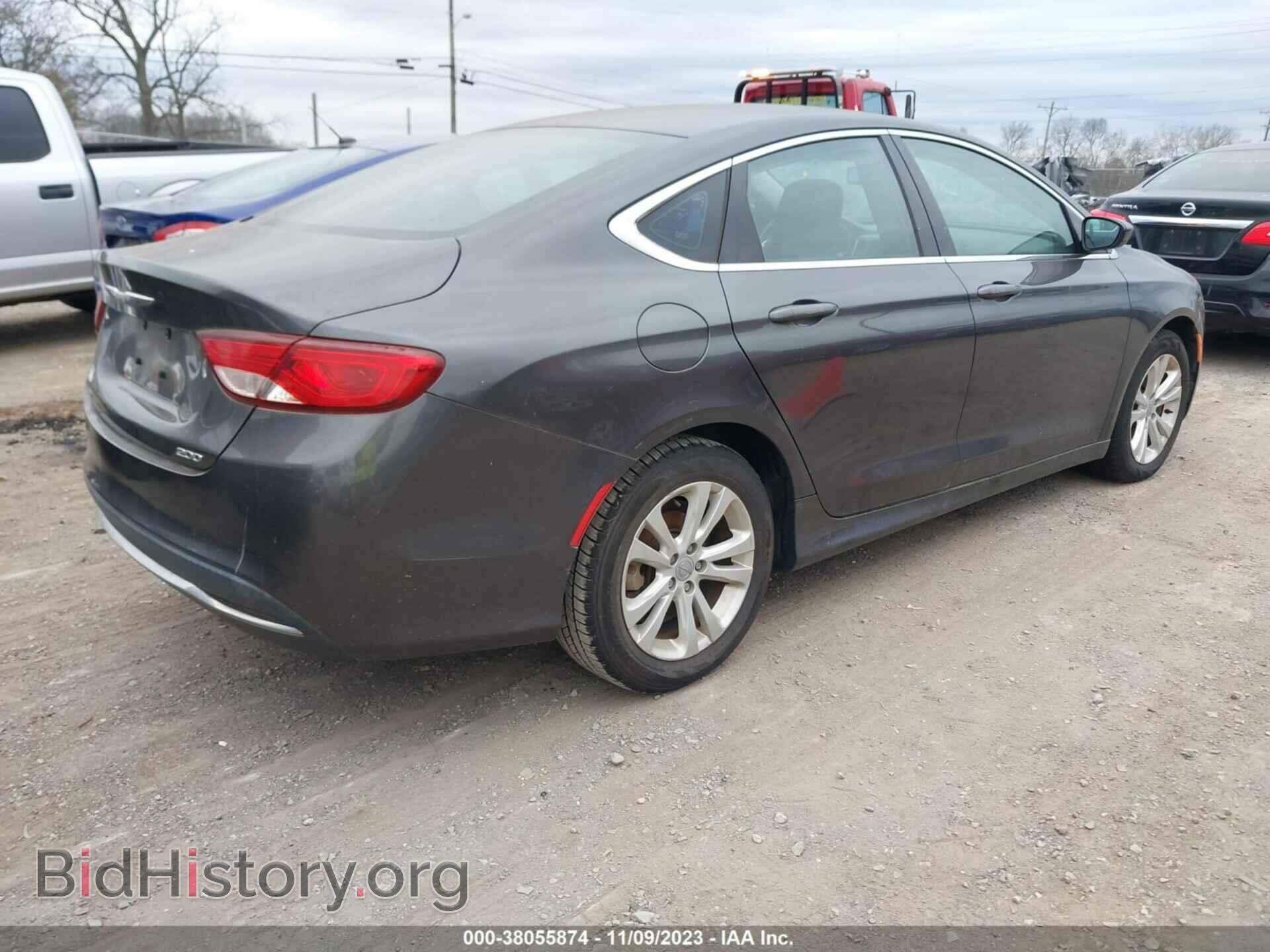2015 CHRYSLER 200 - VIN: 1C3CCCAB5FN684484 - Фото 4