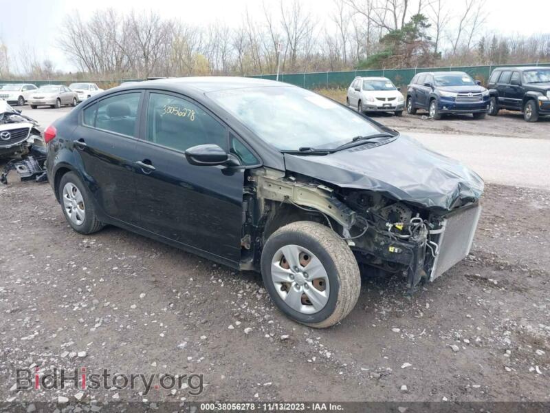 2016 Kia FORTE LX (VIN KNAFK4A69G5531044) — фото 1 из 12, IAAI, повреждение: передняя часть