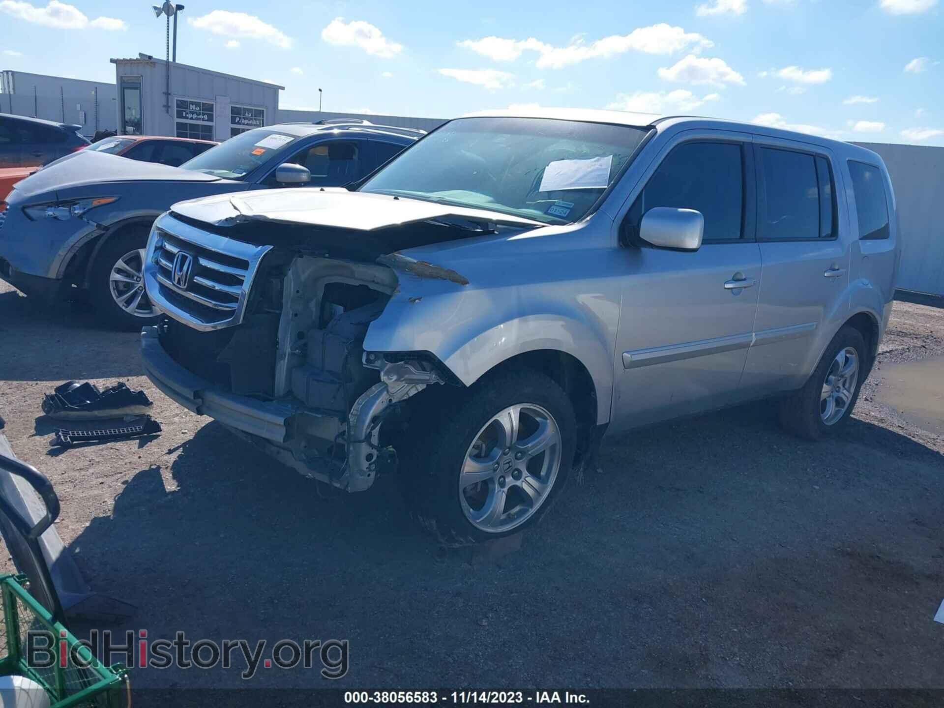 2013 HONDA PILOT - VIN: 5FNYF3H54DB020679 - Фото 2