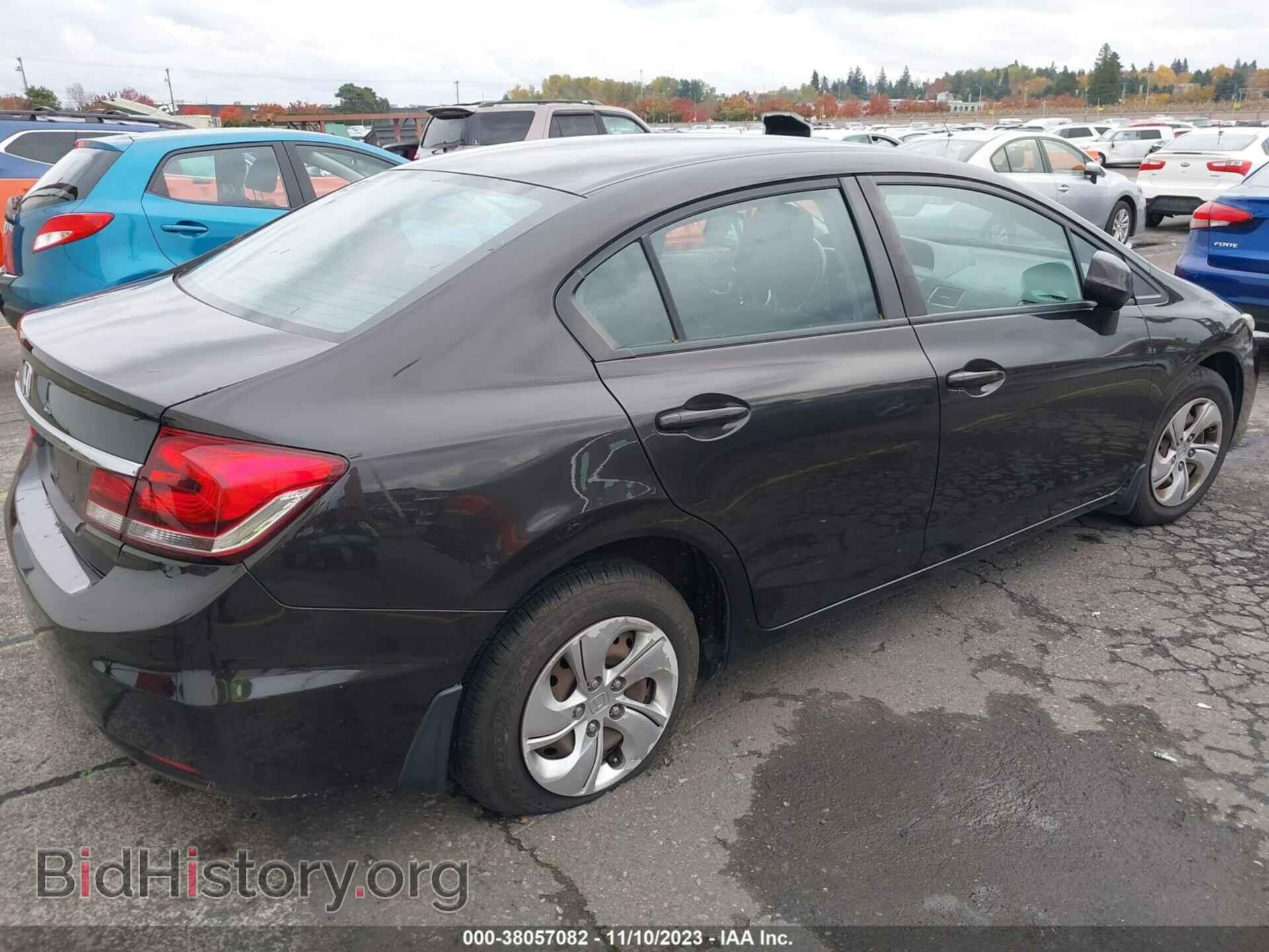 2013 HONDA CIVIC - VIN: 19XFB2F54DE238191 - Фото 4