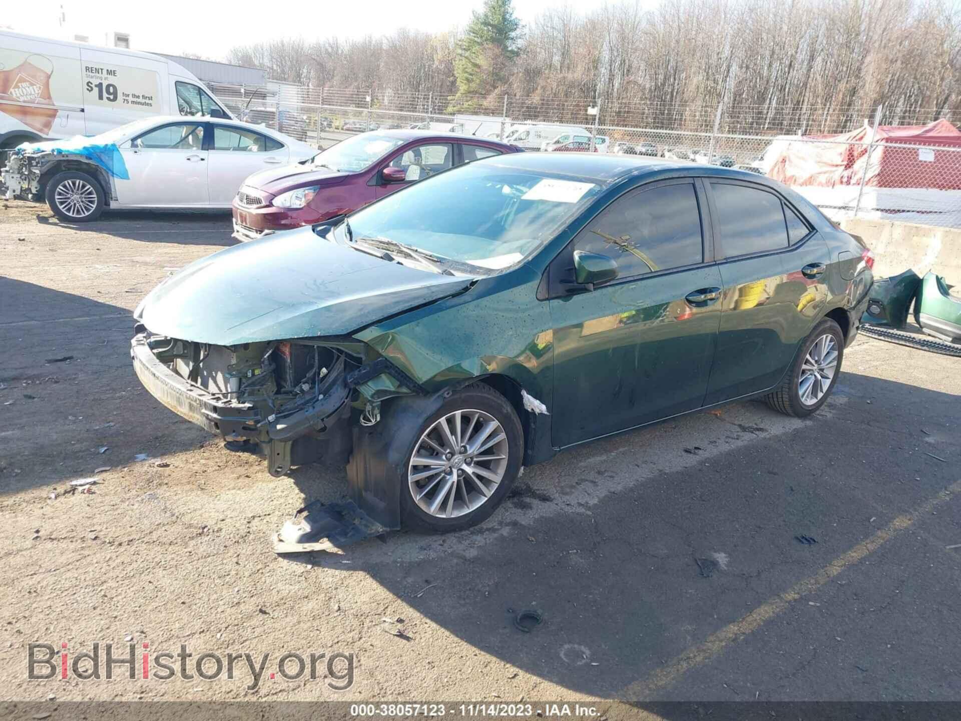 2014 TOYOTA COROLLA - VIN: 5YFBURHEXEP135582 - Фото 2