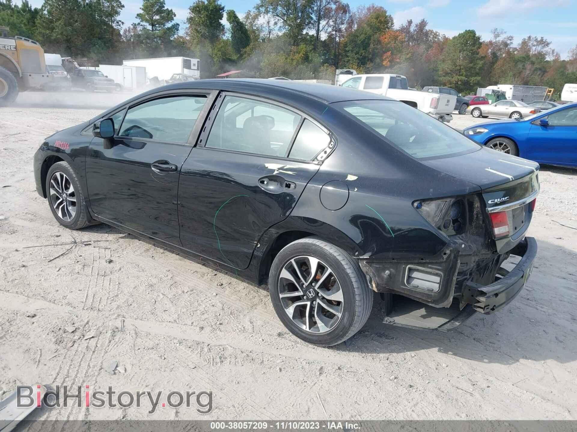 2013 HONDA CIVIC - VIN: 2HGFB2F89DH527051 - Фото 3