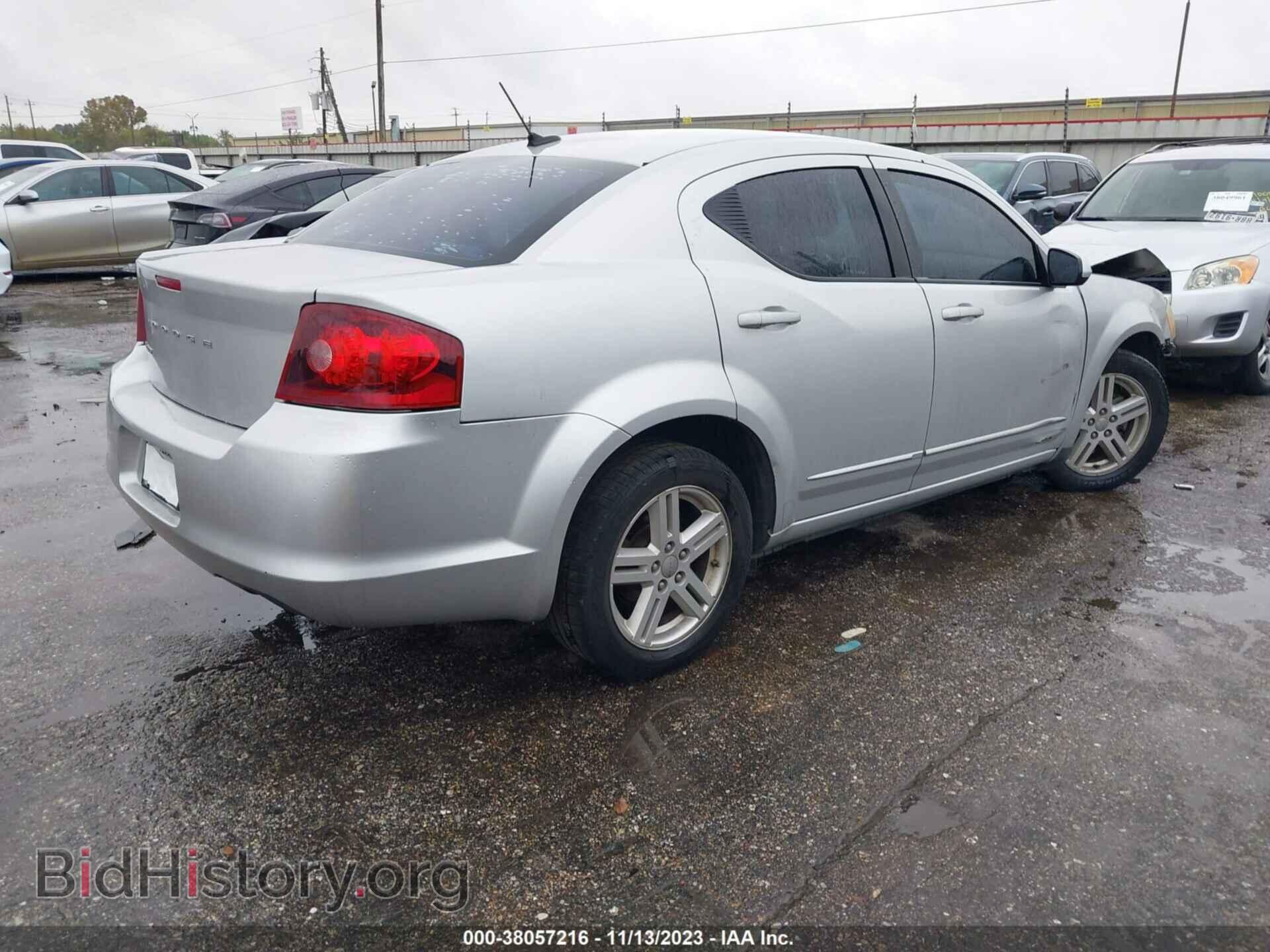 2012 DODGE AVENGER - VIN: 1C3CDZCB5CN153309 - Фото 4