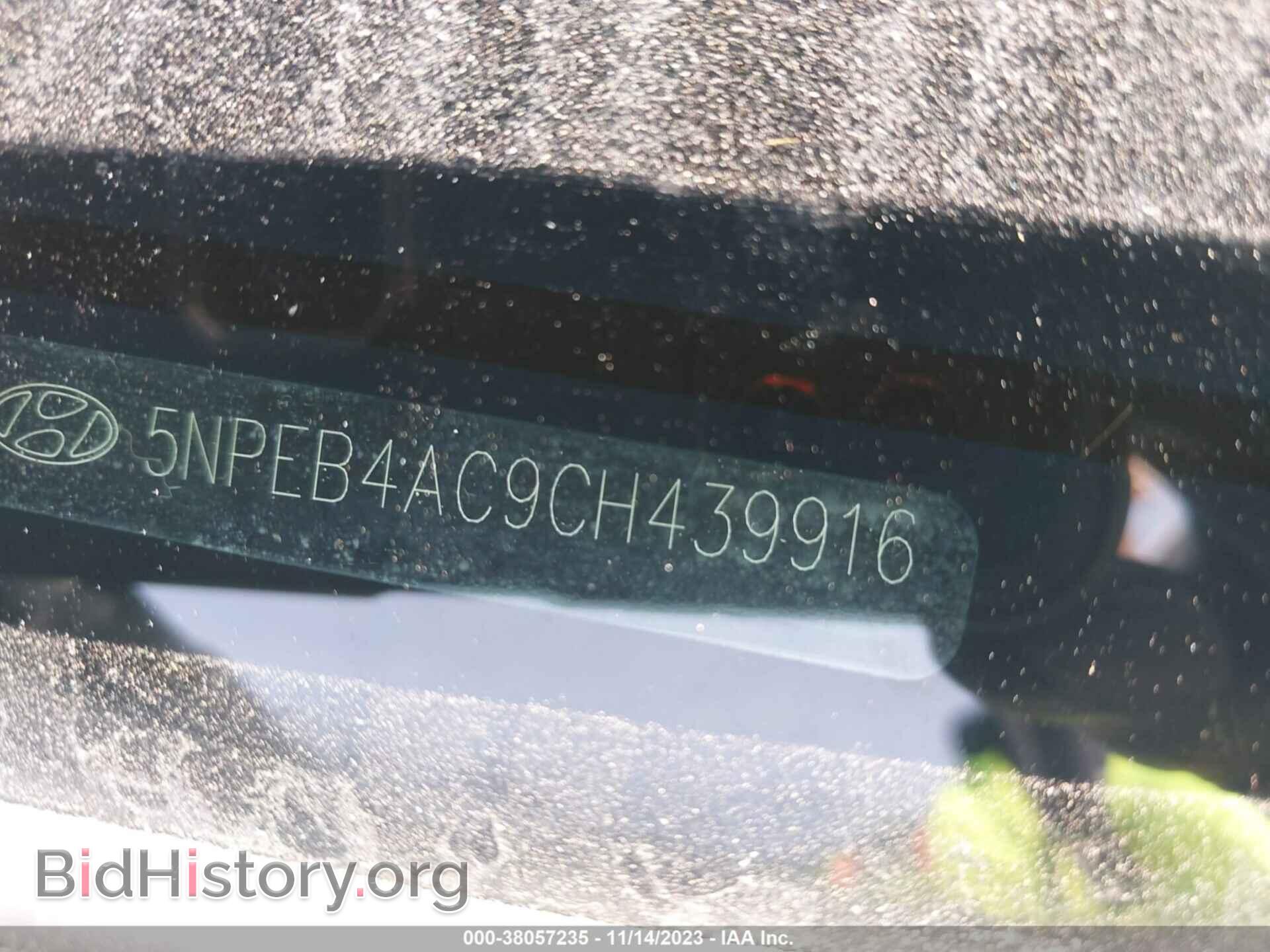 2012 HYUNDAI SONATA - VIN: 5NPEB4AC9CH439916 - Фото 9