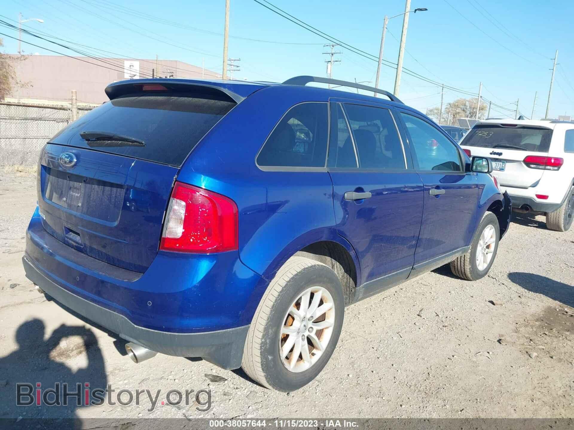 2013 FORD EDGE - VIN: 2FMDK3GC7DBB36414 - Фото 4