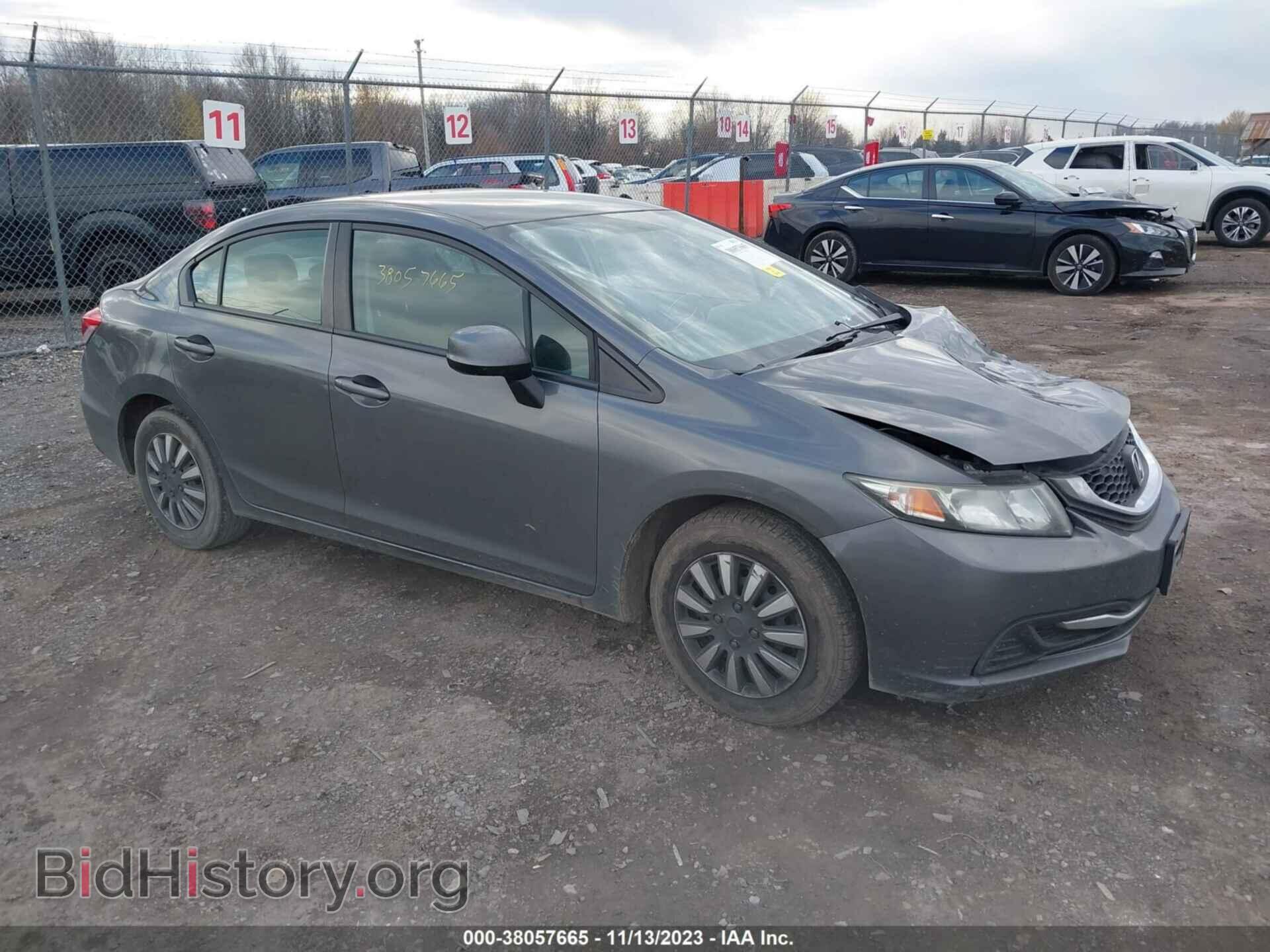 Фотография 2HGFB2F55DH603063 - HONDA CIVIC 2013