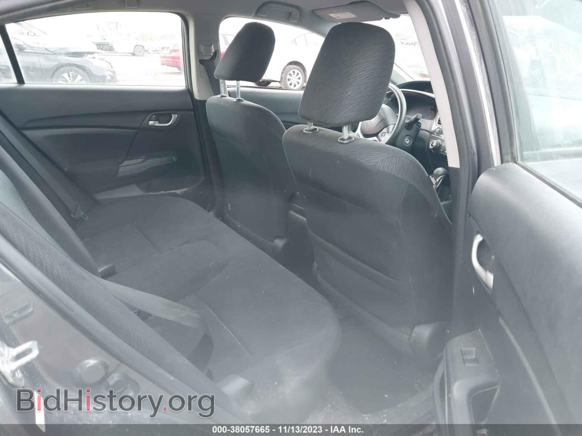 2013 HONDA CIVIC - VIN: 2HGFB2F55DH603063 - Фото 8
