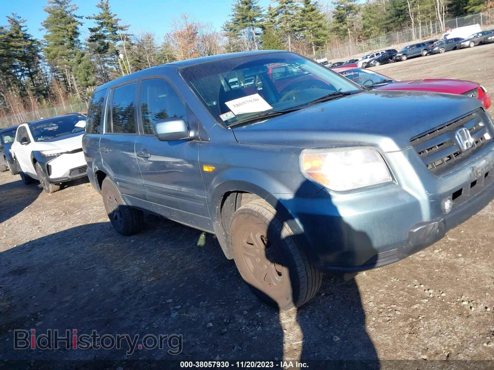 Photo 5FNYF18167B016431 - HONDA PILOT 2007