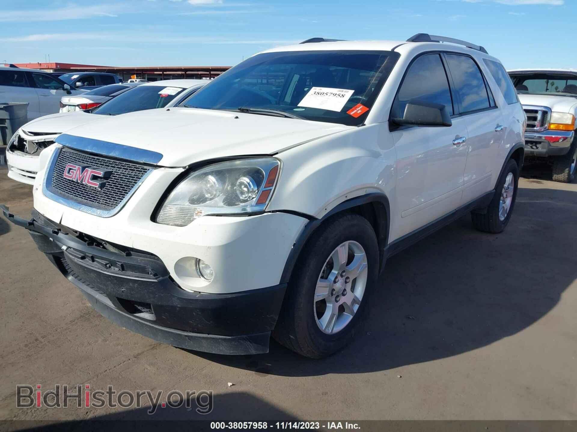 2012 GMC ACADIA - VIN: 1GKKRNED3CJ365914 - Фото 2
