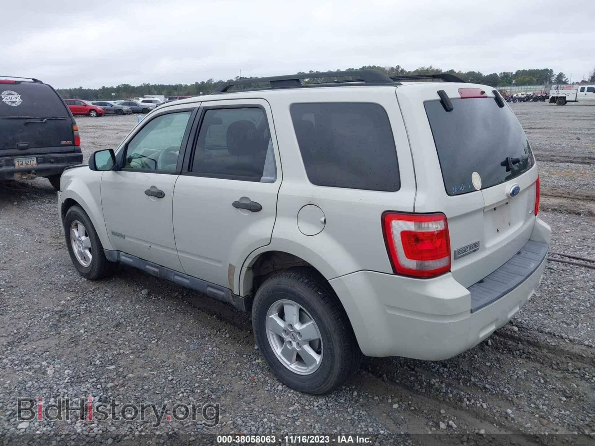 2008 FORD ESCAPE - VIN: 1FMCU93118KB79235 - Фото 3