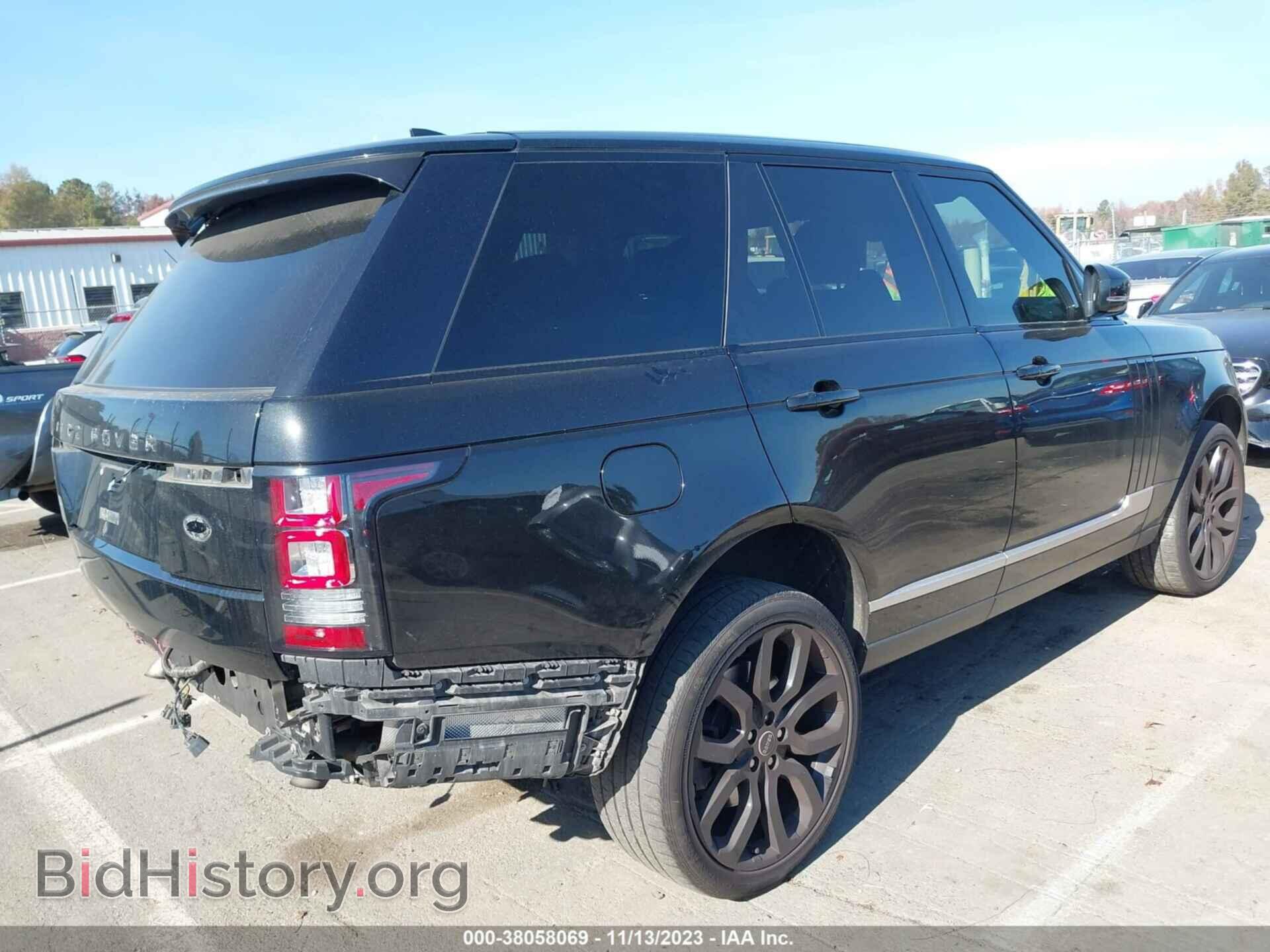 2017 LAND ROVER RANGE ROVER - VIN: SALGS2FE2HA320636 - Фото 4