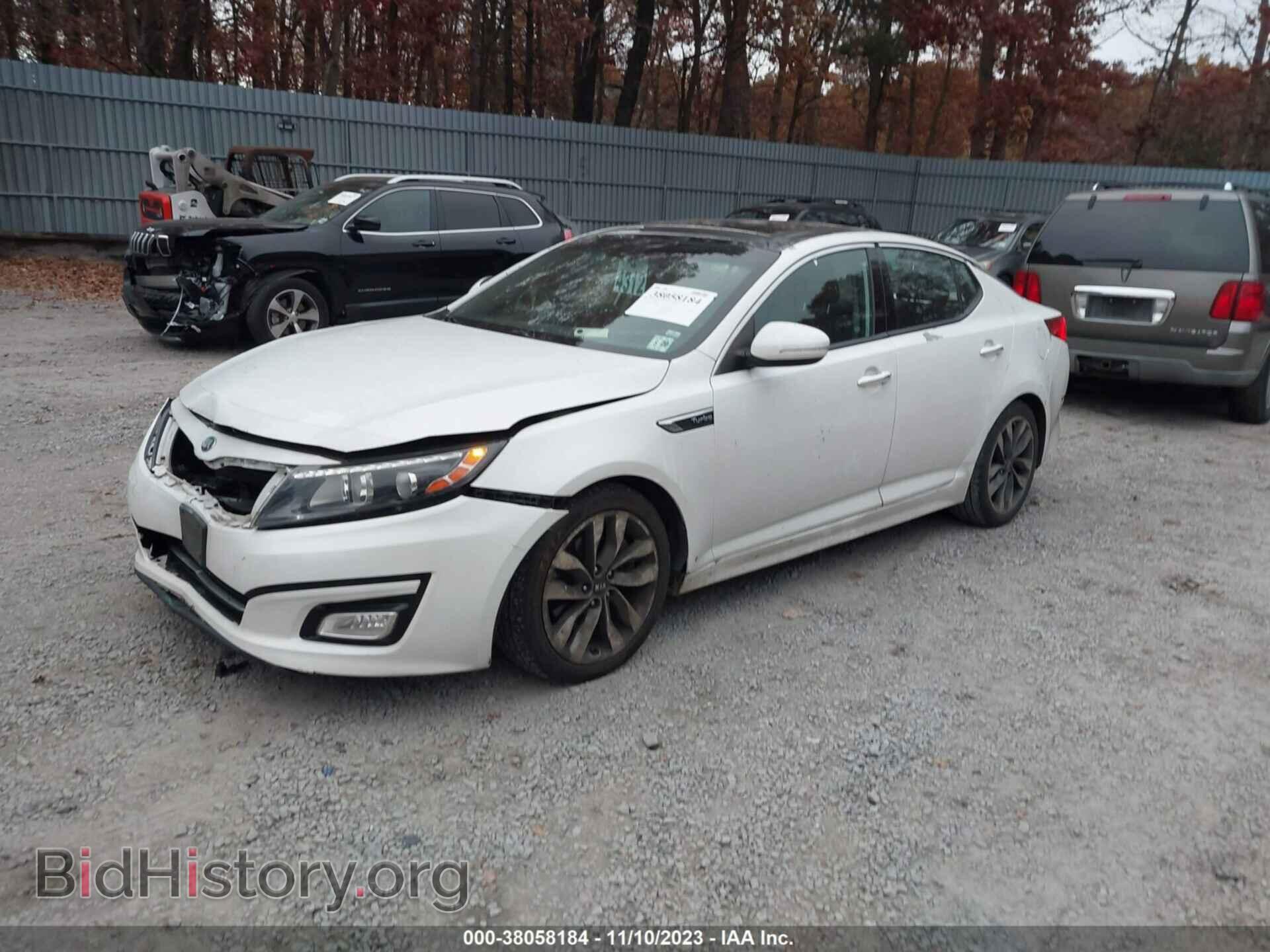 2015 KIA OPTIMA - VIN: 5XXGR4A62FG358769 - Фото 2