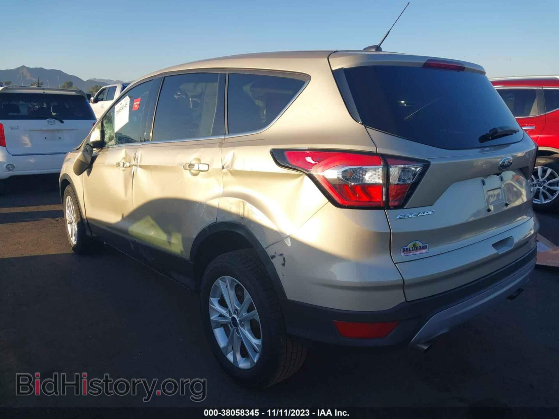 2017 FORD ESCAPE - VIN: 1FMCU0G96HUE74489 - Фото 3