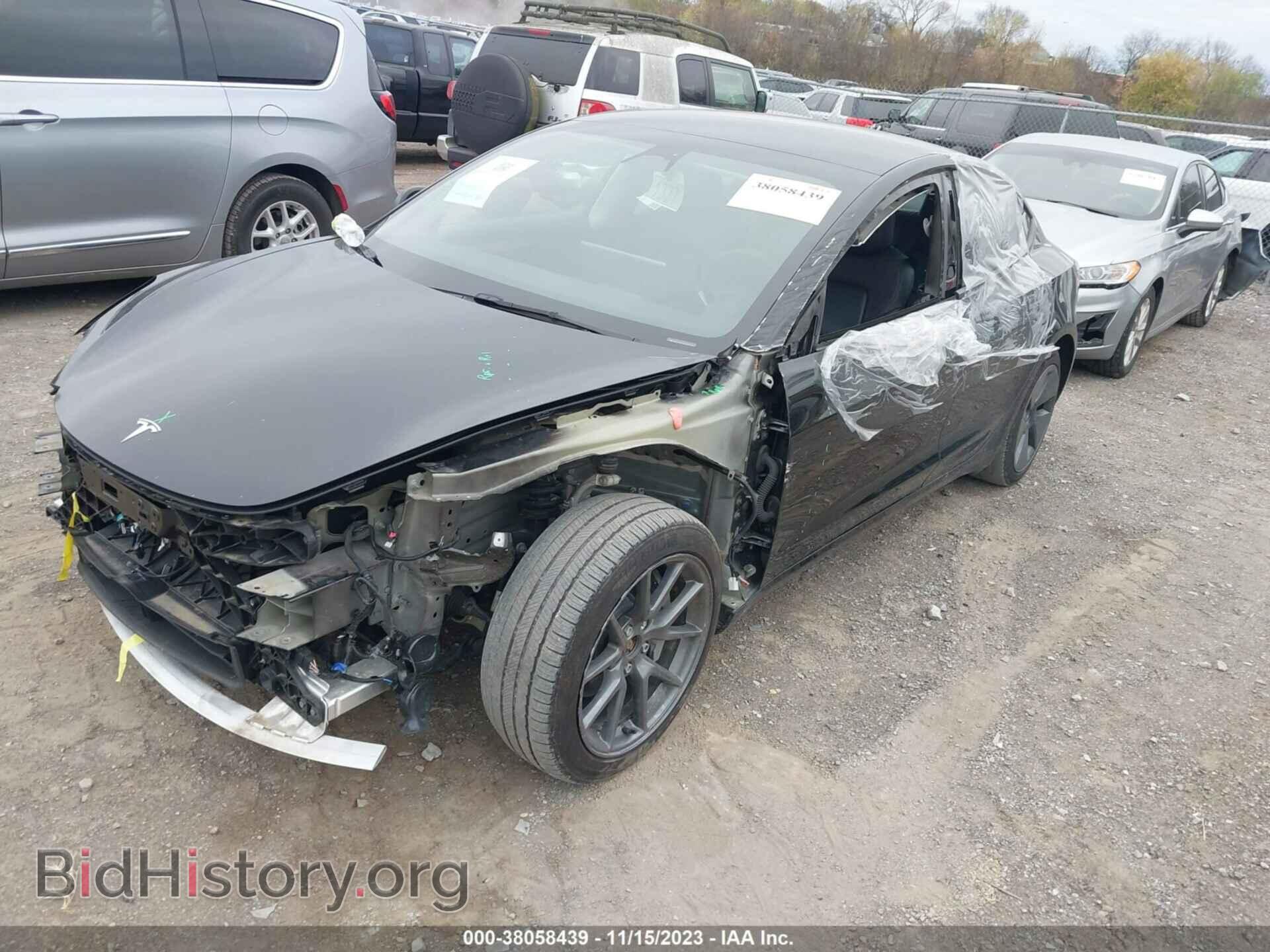 2022 TESLA MODEL 3 - VIN: 5YJ3E1EB6NF262354 - Фото 2